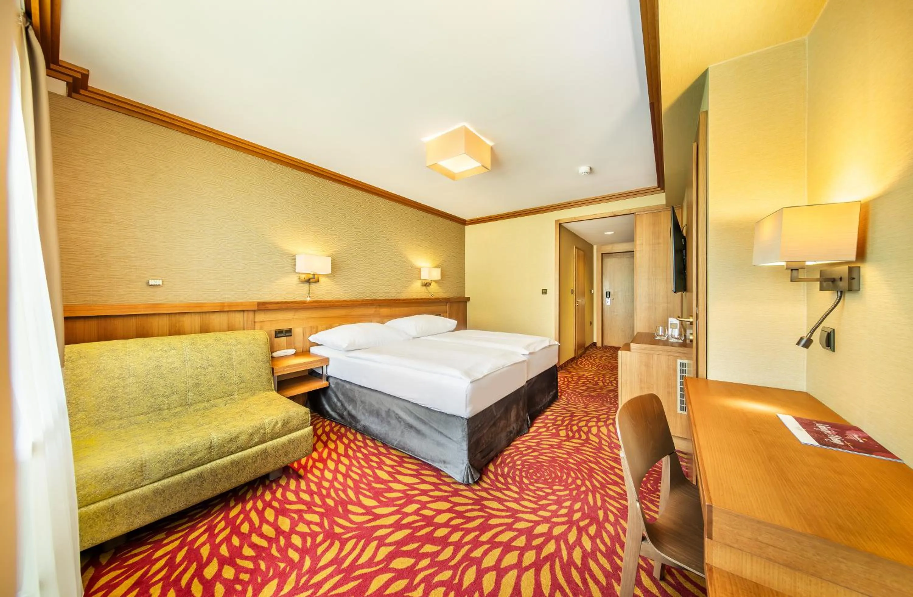 Bed in Harmony Hotel