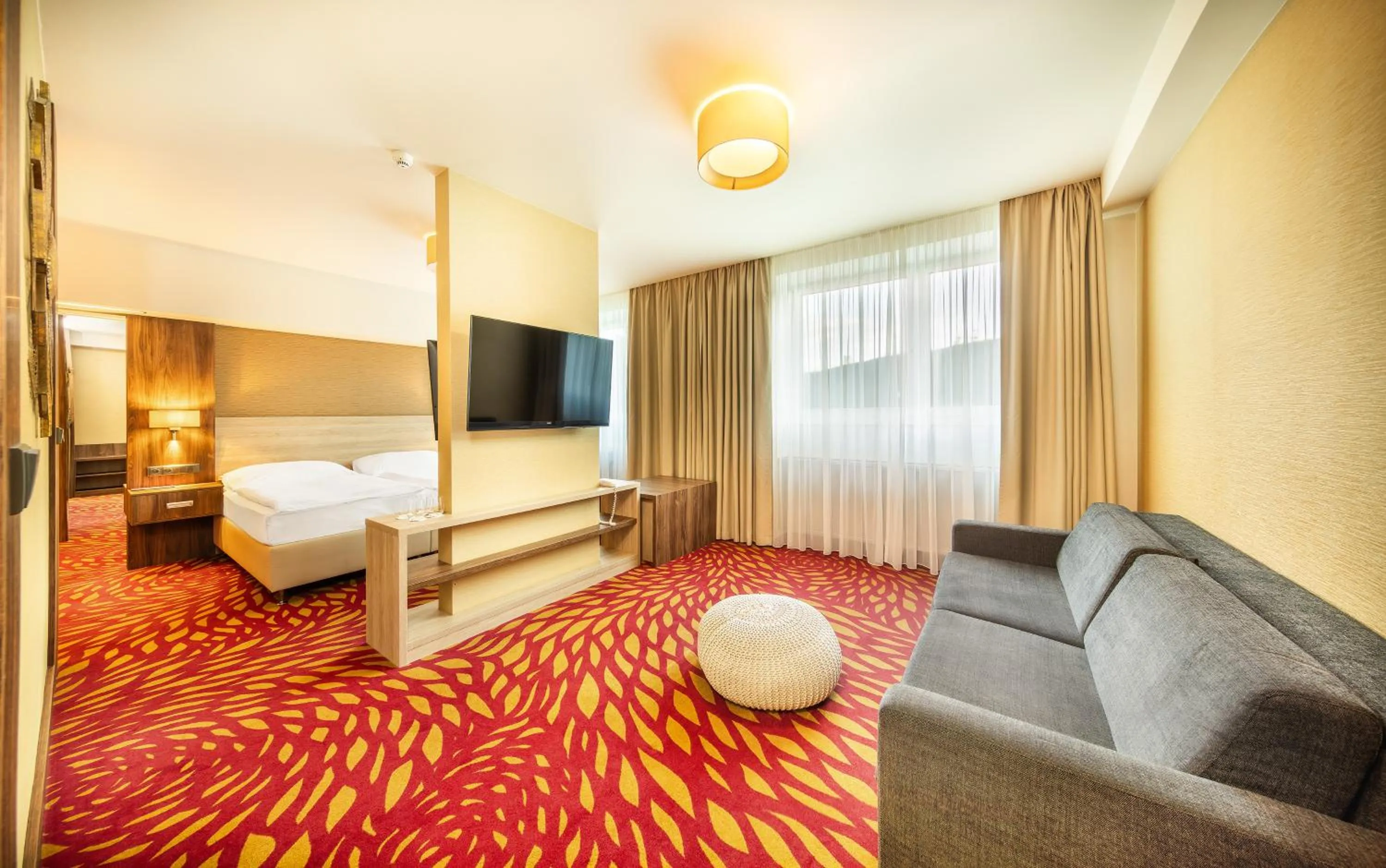 TV and multimedia, Bed in Harmony Hotel