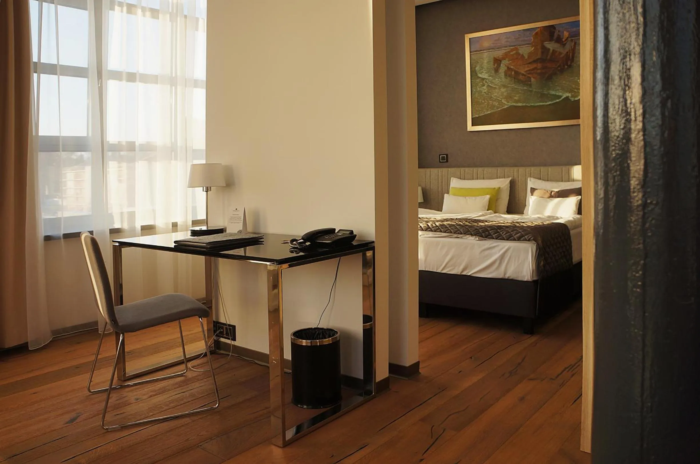 Photo of the whole room, Bed in Fabryka Wełny Hotel & Spa