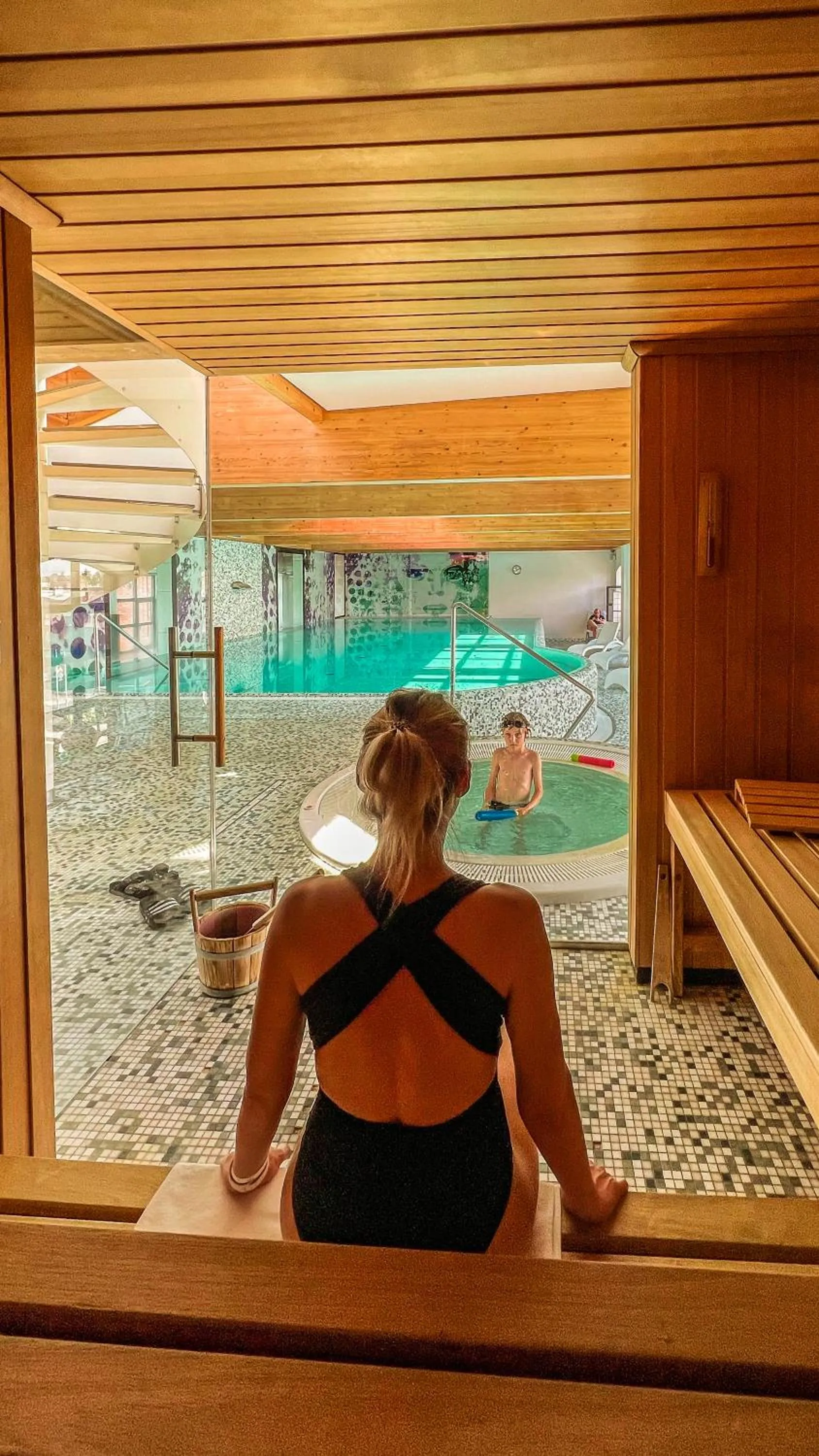 Pool view in Fabryka Wełny Hotel & Spa