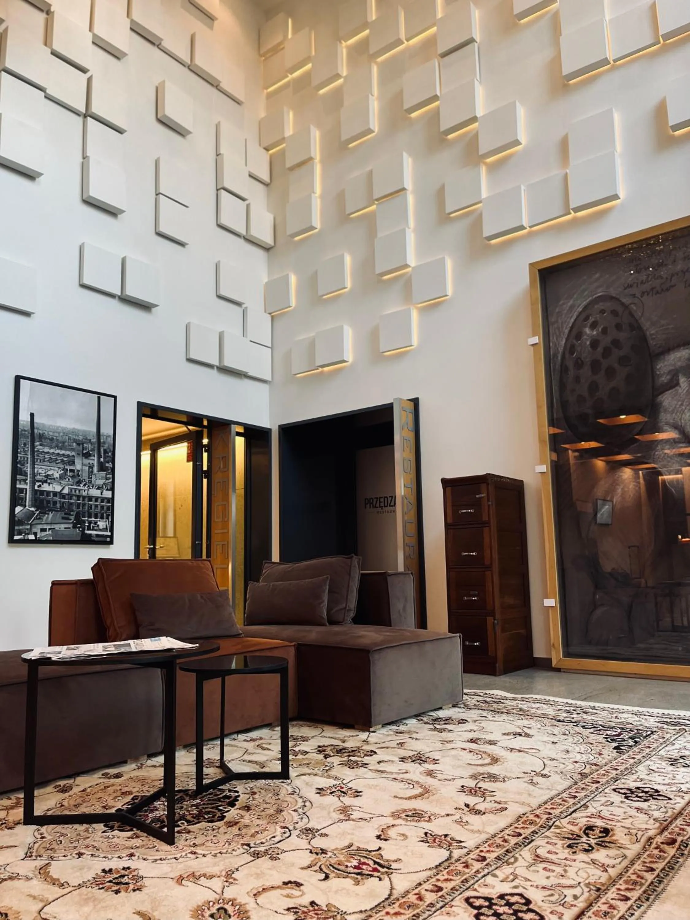 Lobby or reception in Fabryka Wełny Hotel & Spa