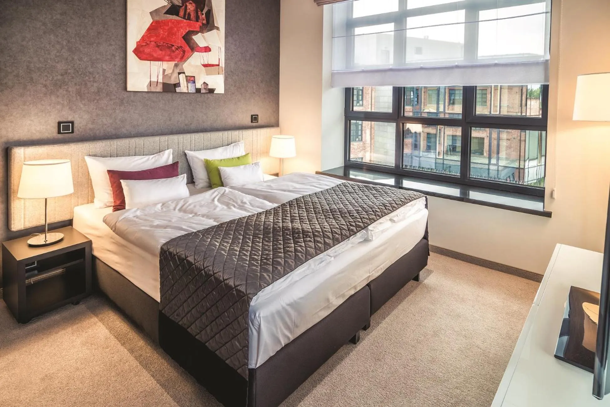 Bed in Fabryka Wełny Hotel & Spa