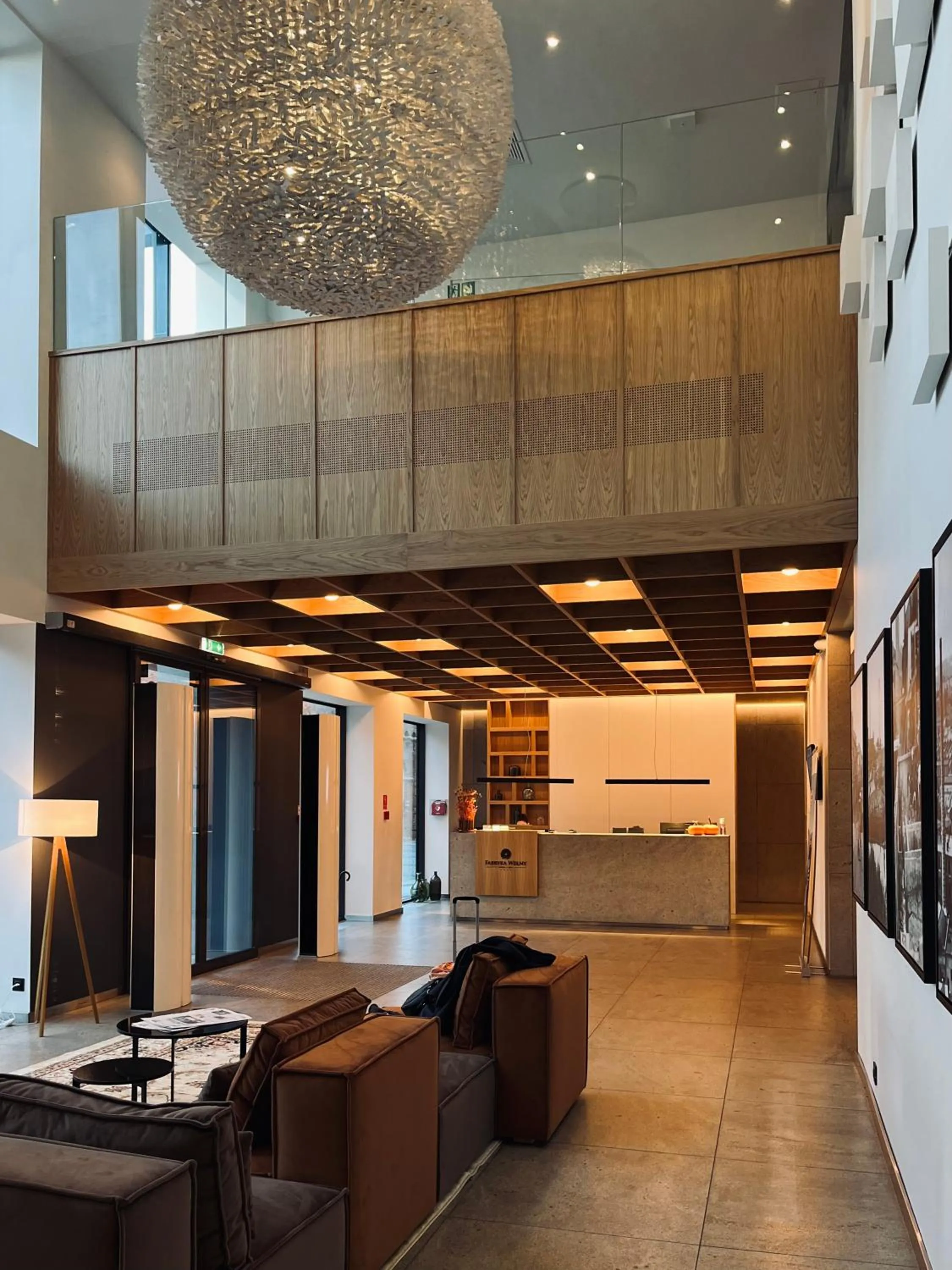 Lobby or reception in Fabryka Wełny Hotel & Spa