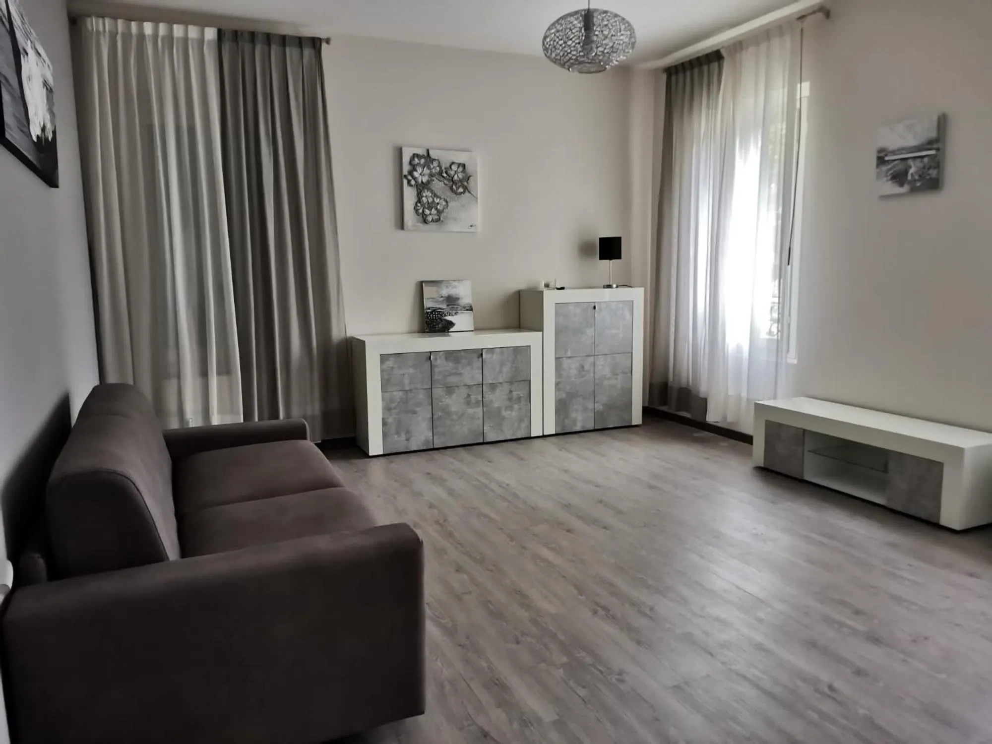 Living room in Villa Petra