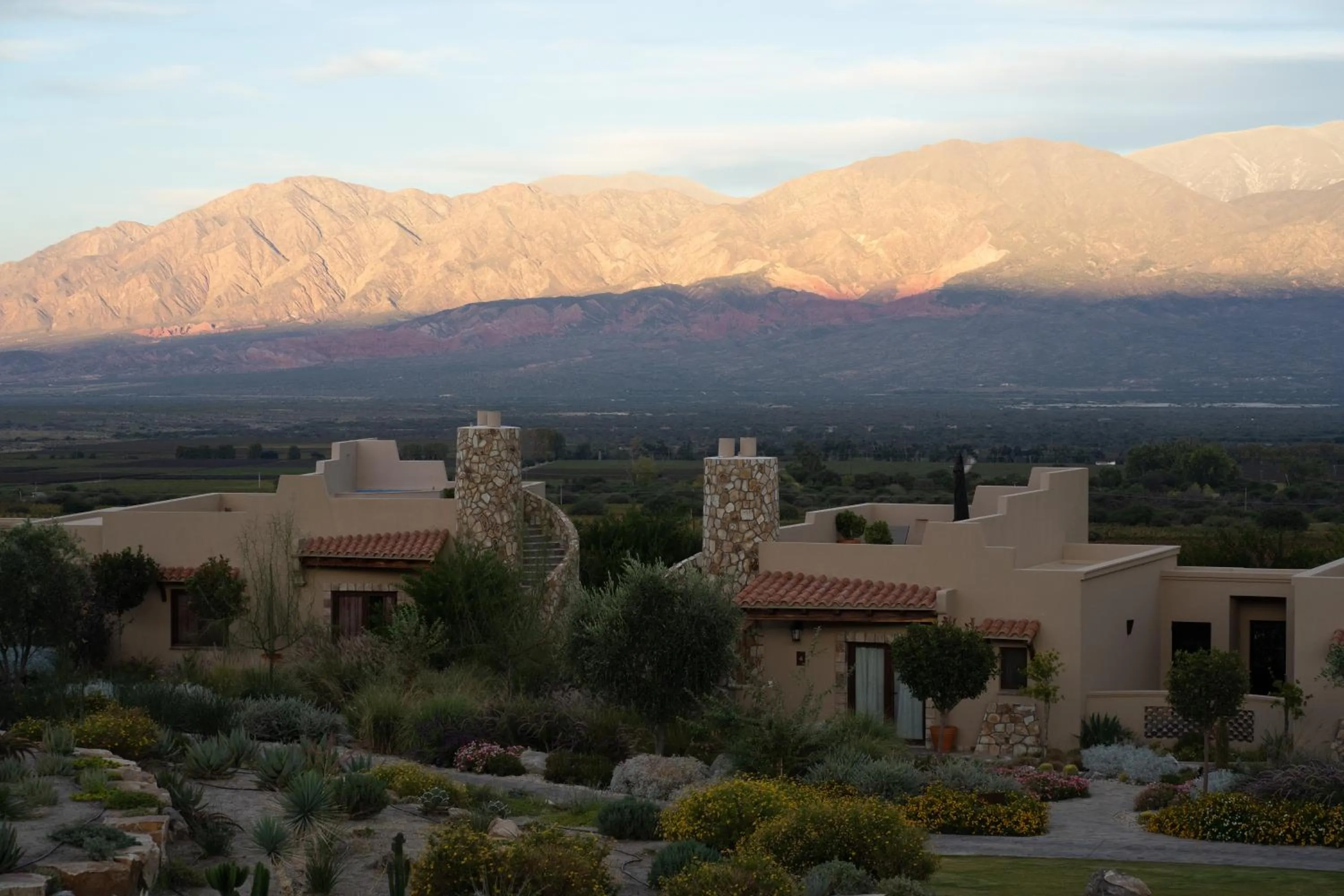 Mountain view in Piattelli Wine Resort Hotel Cafayate