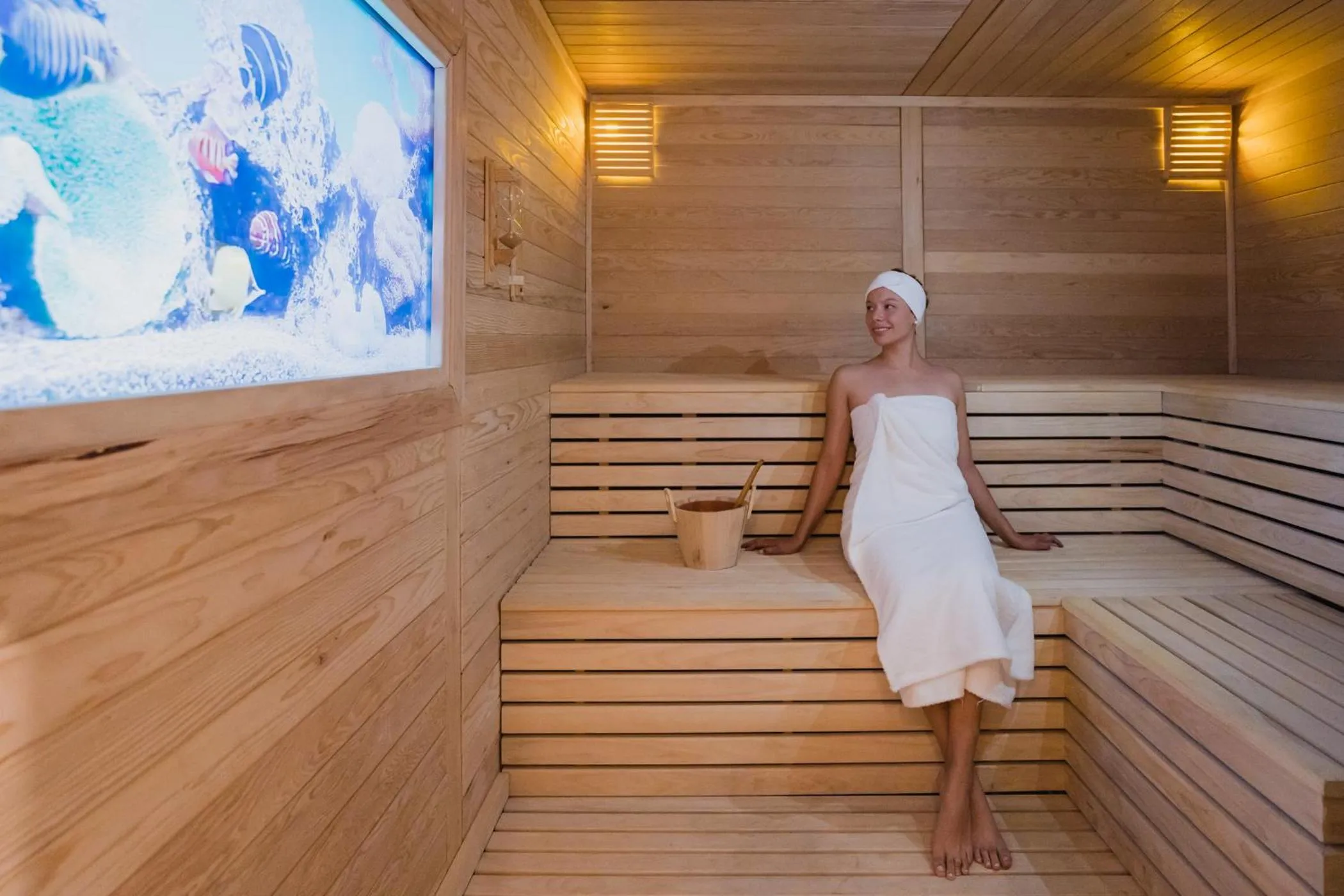 Sauna in Piattelli Wine Resort Hotel Cafayate