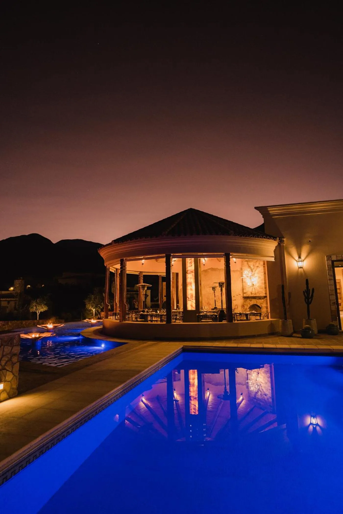 Swimming pool in Piattelli Wine Resort Hotel Cafayate