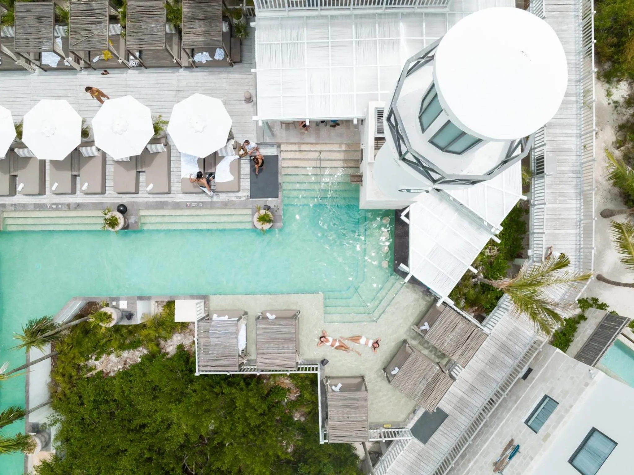 Bird's eye view in Naay Boutique Hotel Holbox