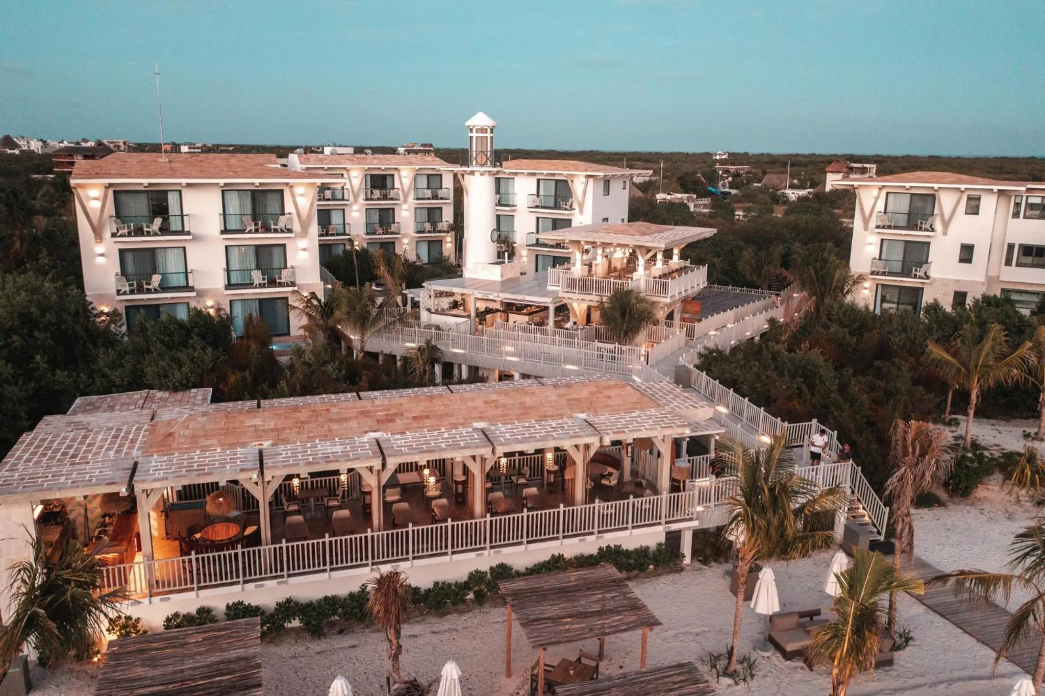 Property building in Naay Boutique Hotel Holbox