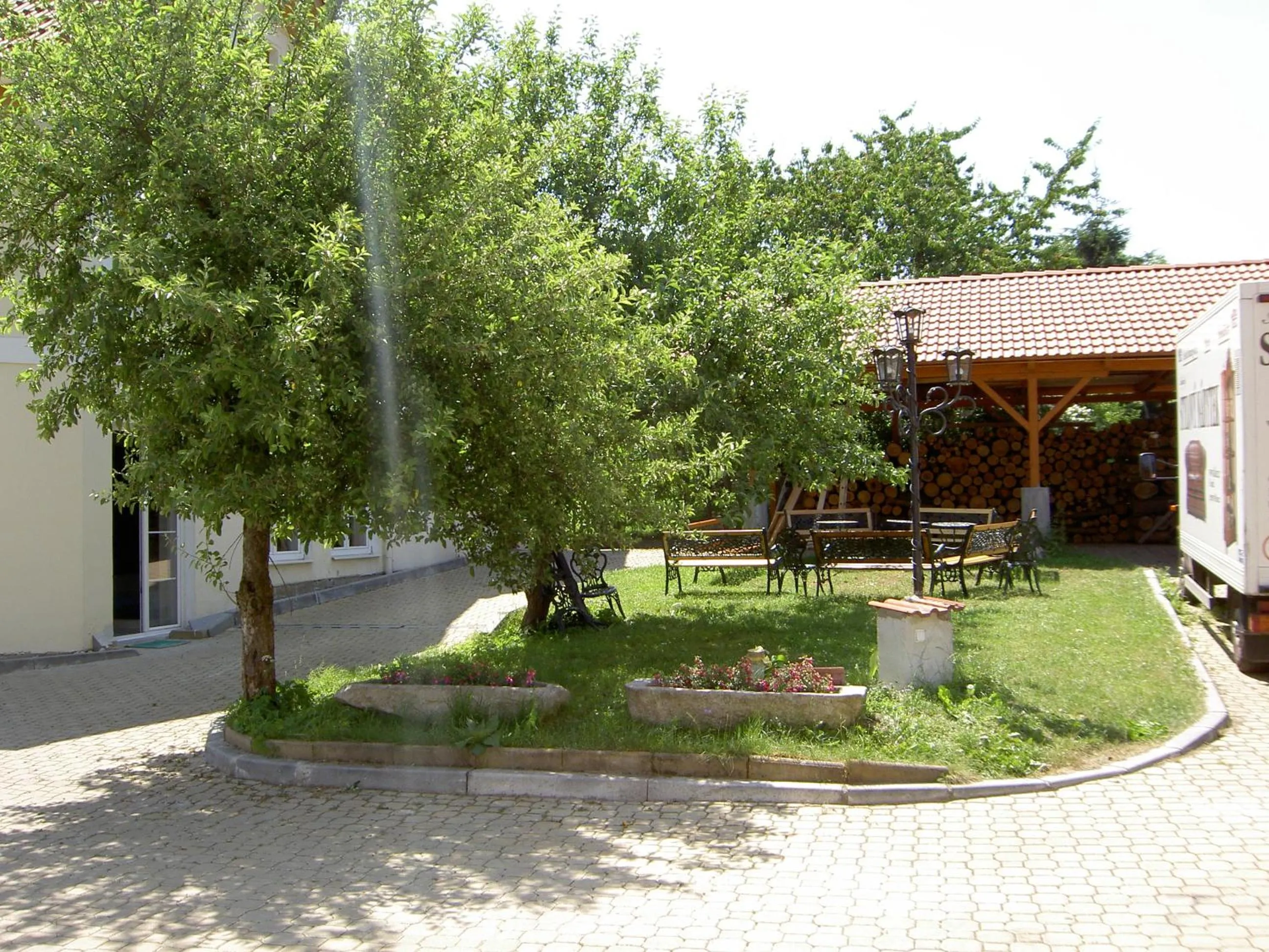 Garden in Hotel Klor