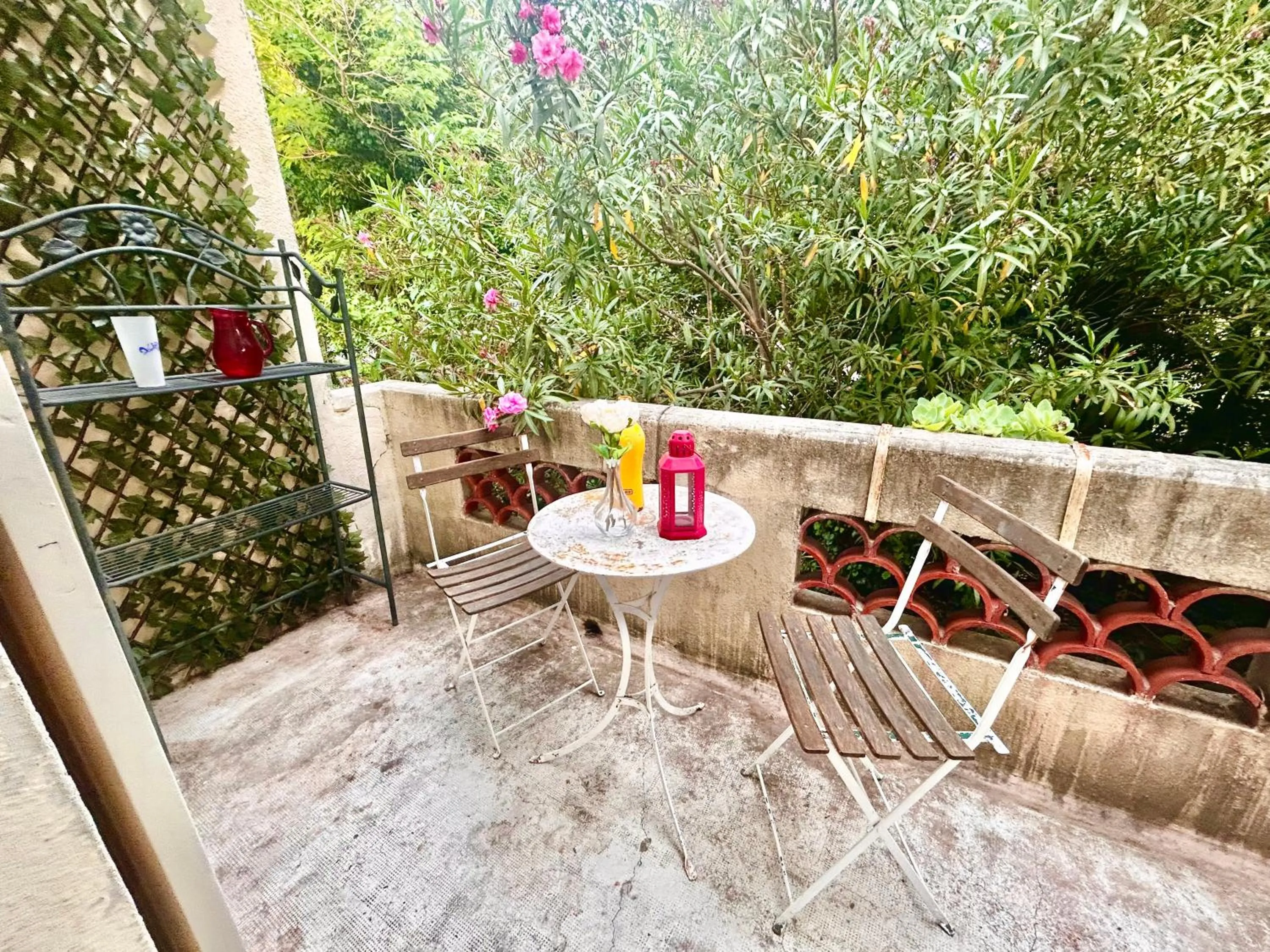 Patio in Chambres d'hôtes Avignon