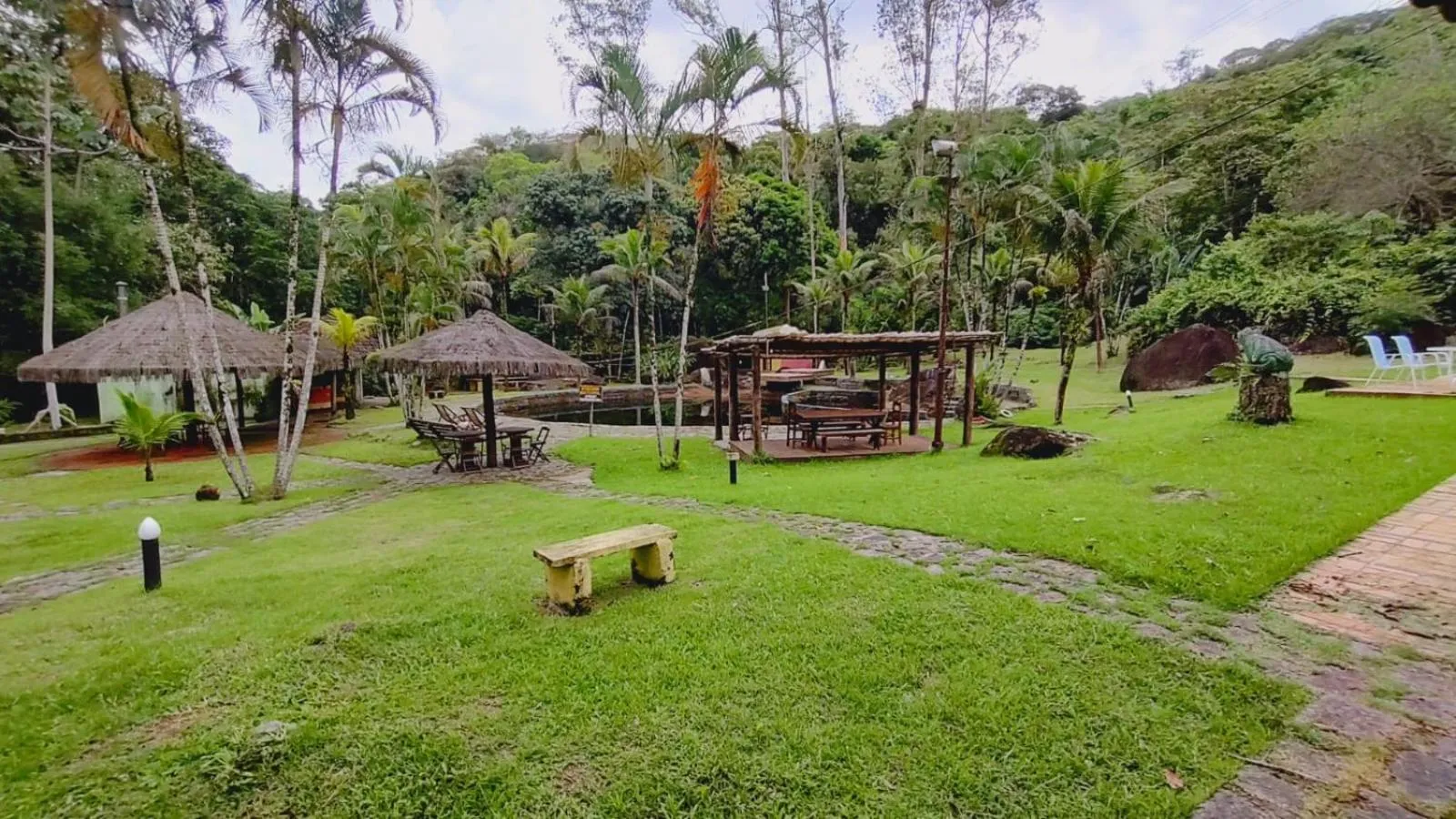Natural landscape in Pousada Ananda Parivara