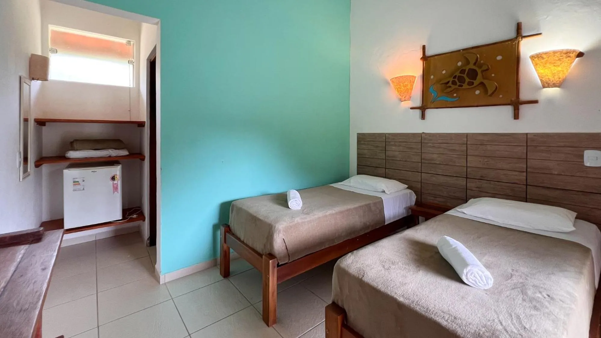 Photo of the whole room in Pousada Ananda Parivara