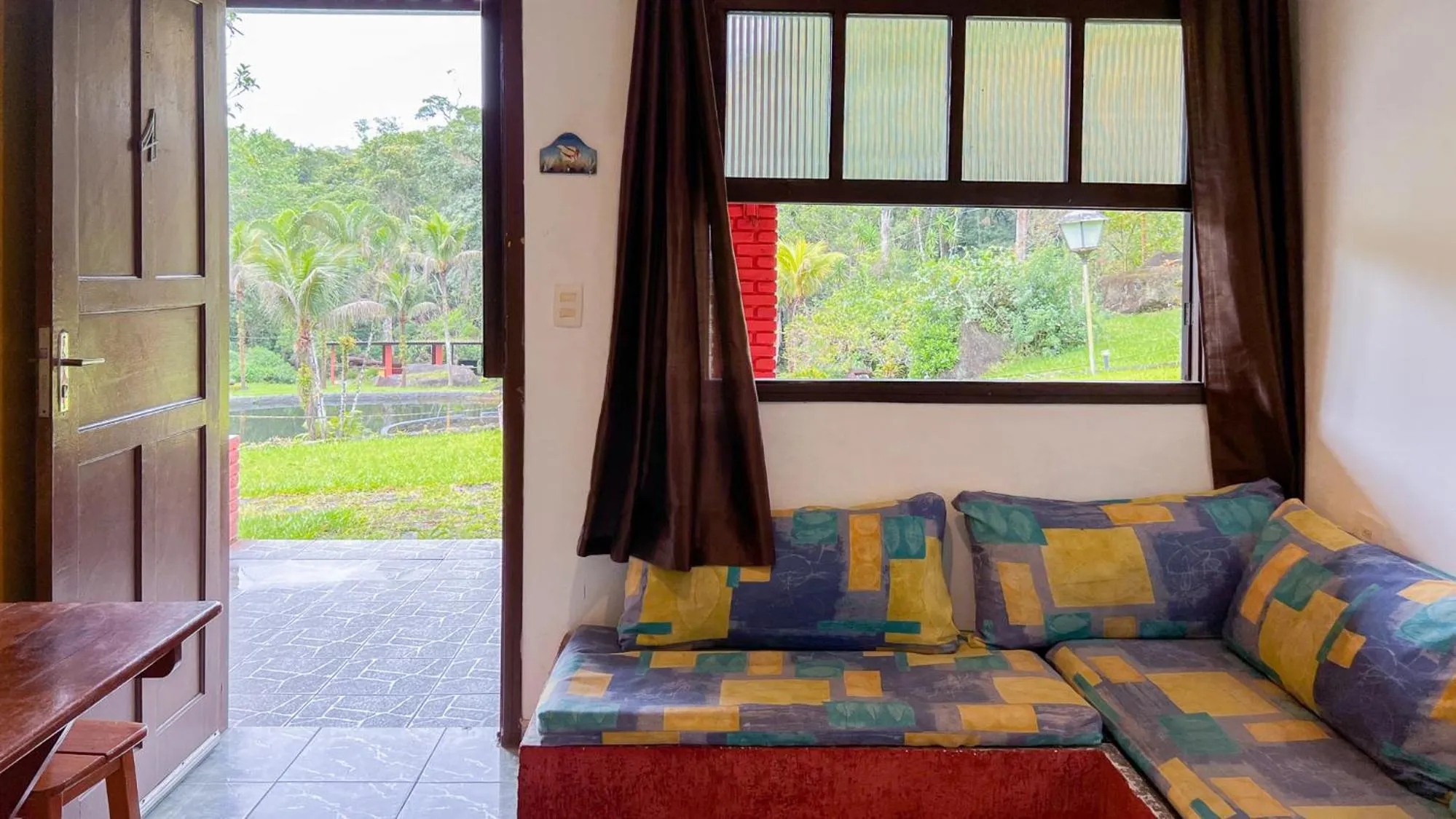 Garden view in Pousada Ananda Parivara