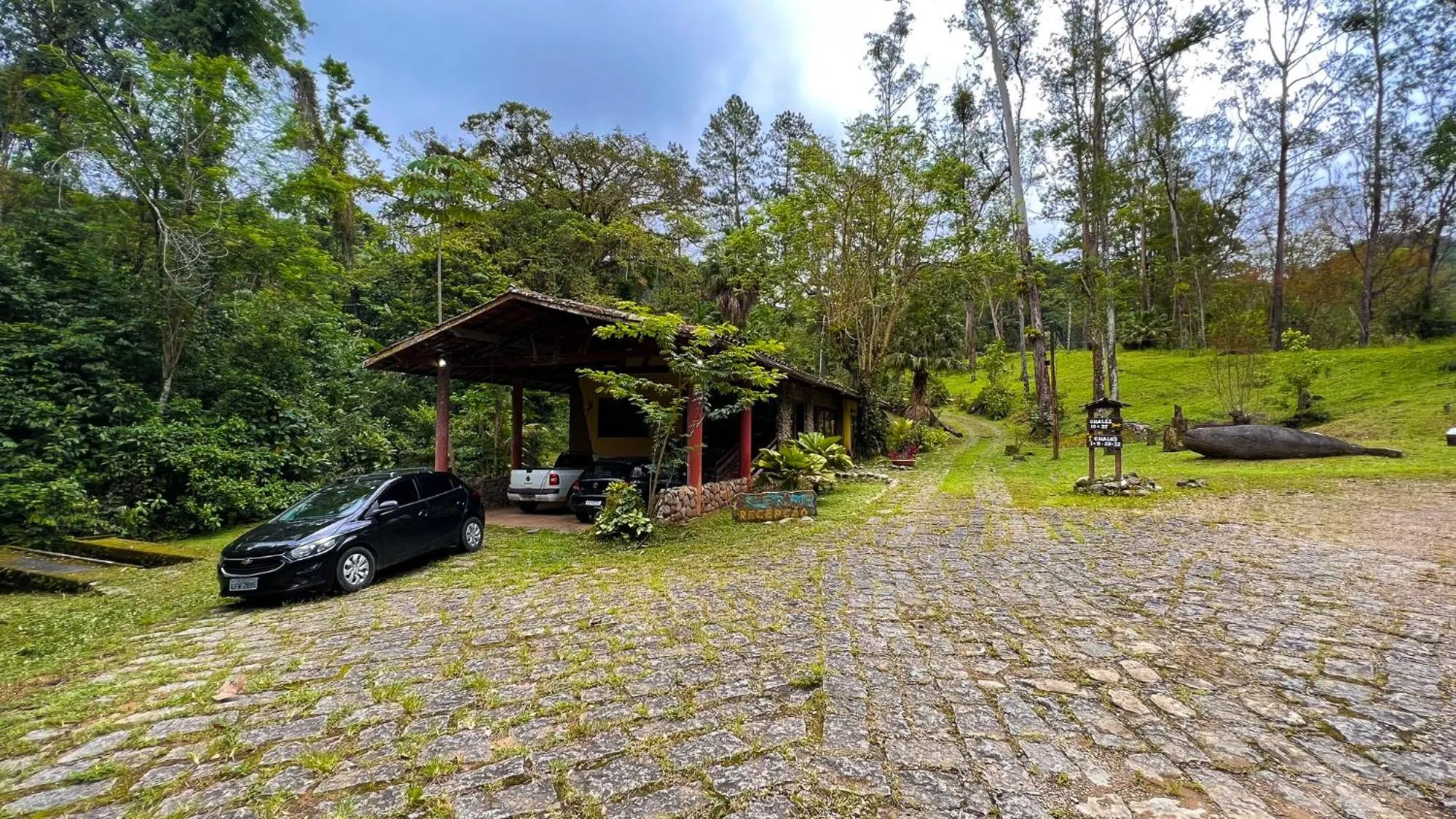 Natural landscape in Pousada Ananda Parivara