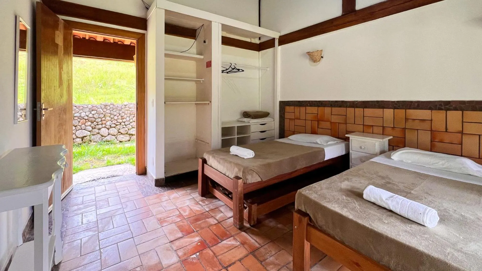 Photo of the whole room in Pousada Ananda Parivara