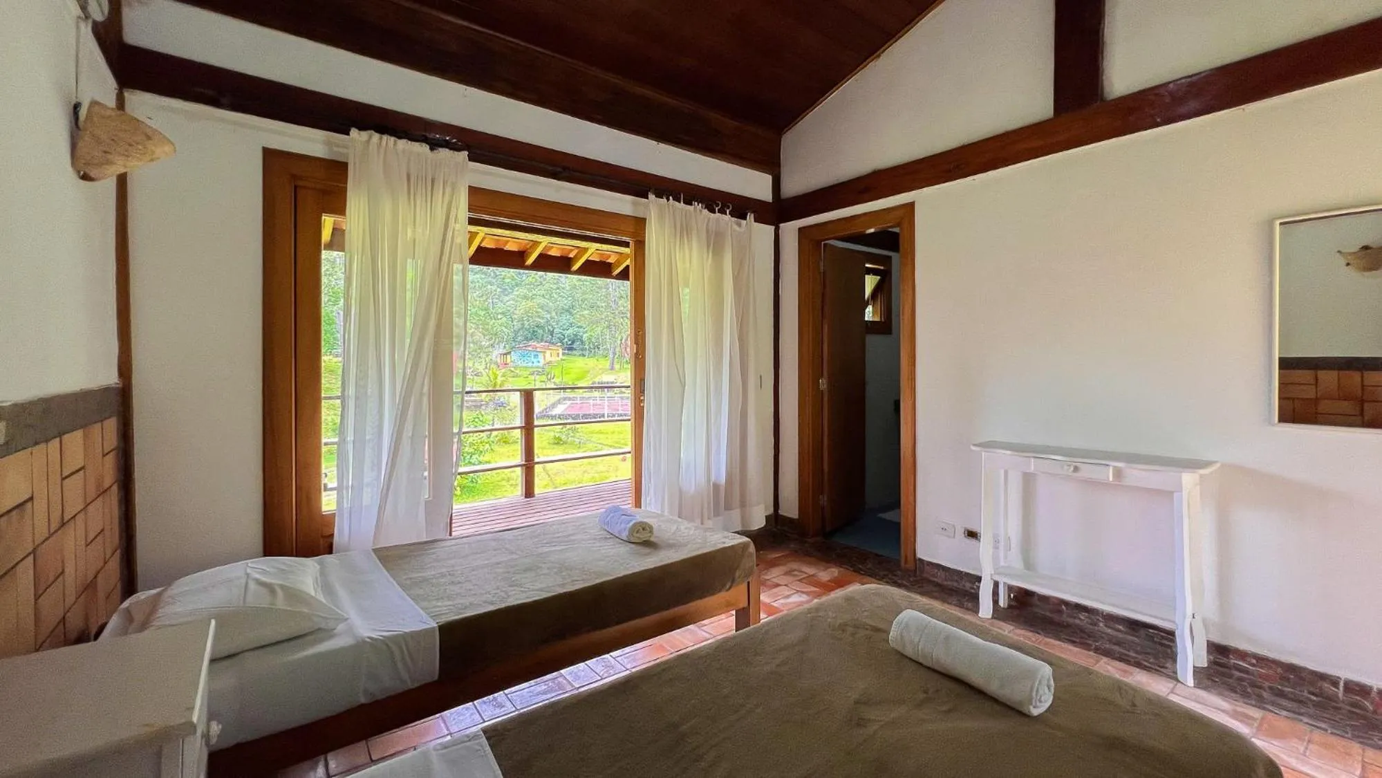 Photo of the whole room in Pousada Ananda Parivara