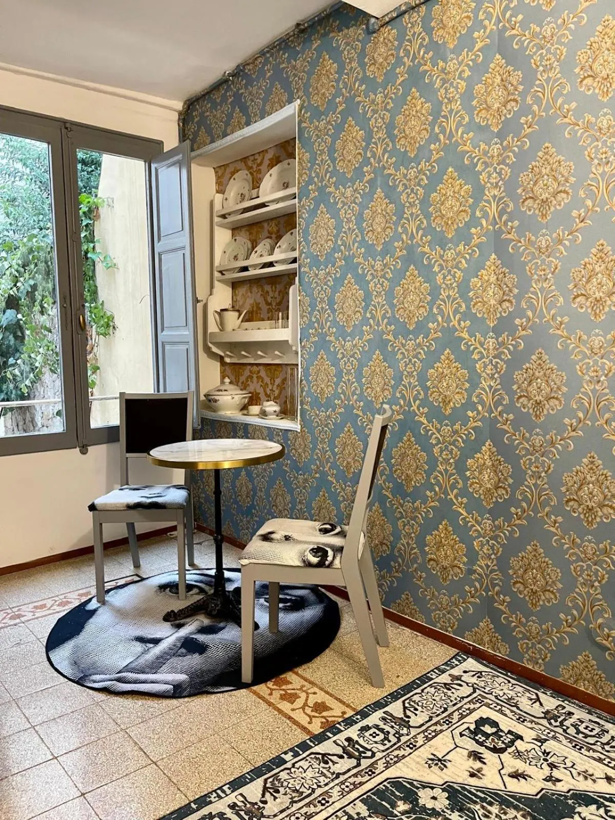 Living room in B&B Ventisei Scalini A Trastevere