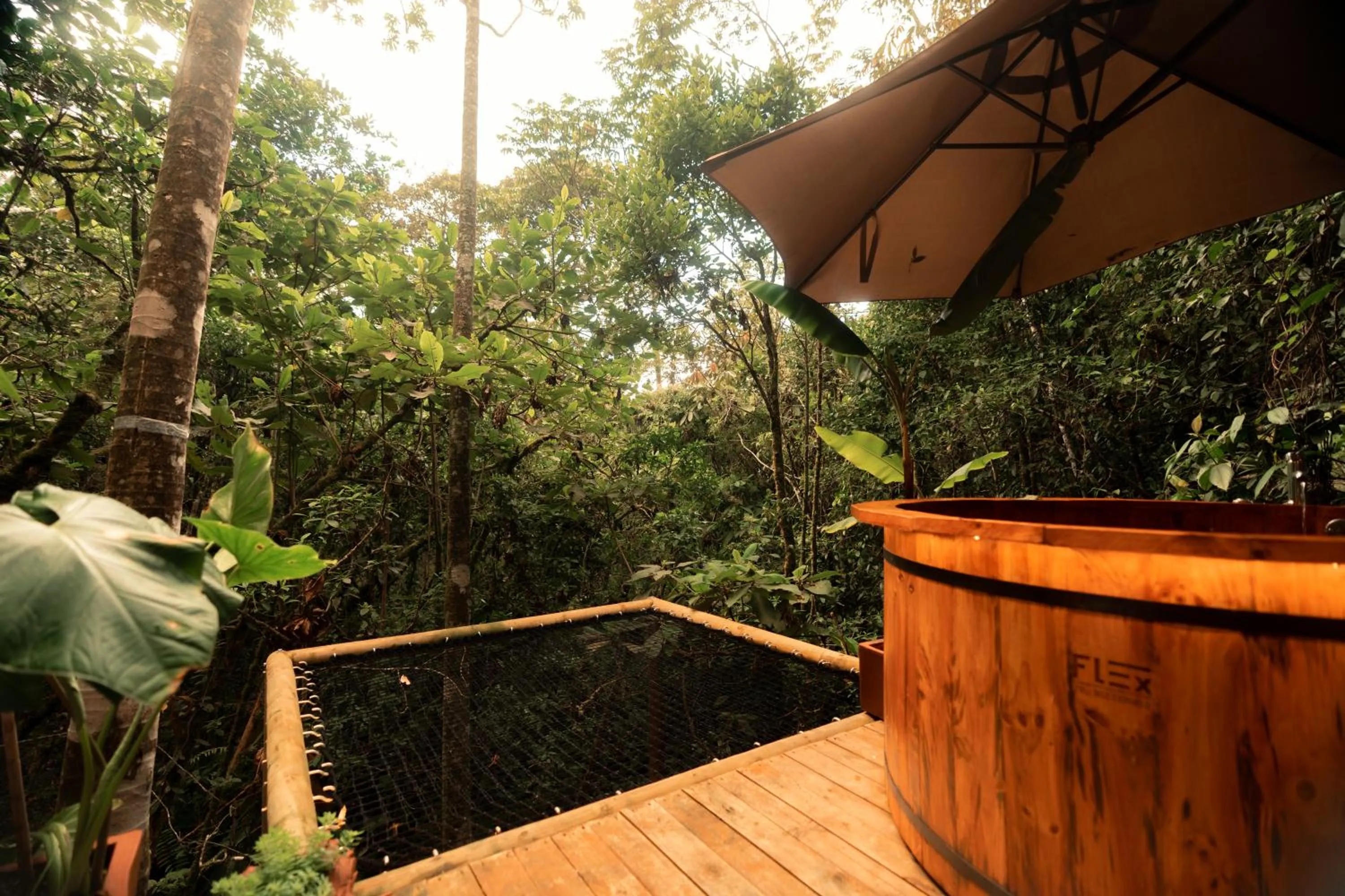 Natural landscape in BubbleSky Glamping Guatapé