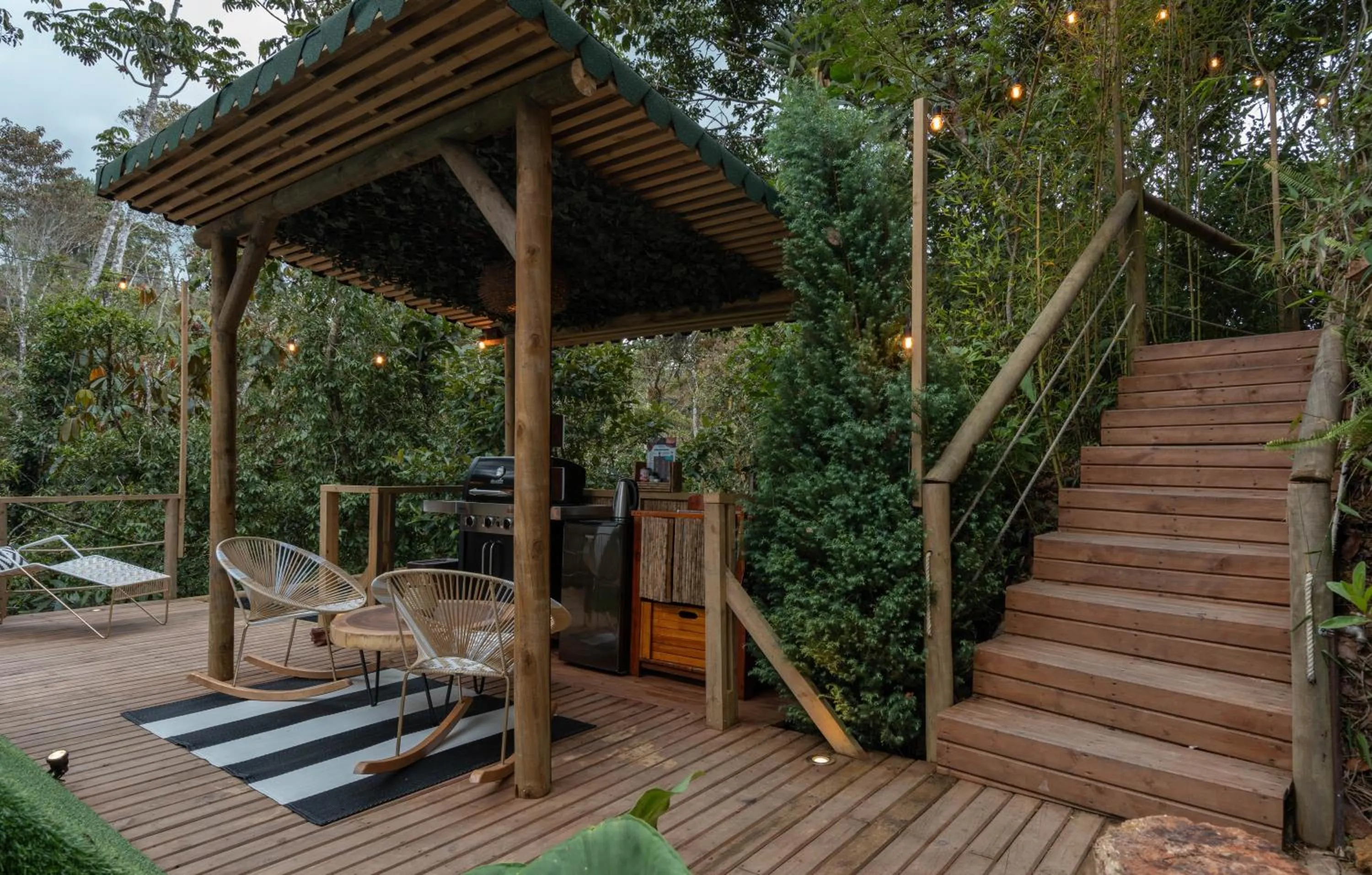 Garden in BubbleSky Glamping Guatapé