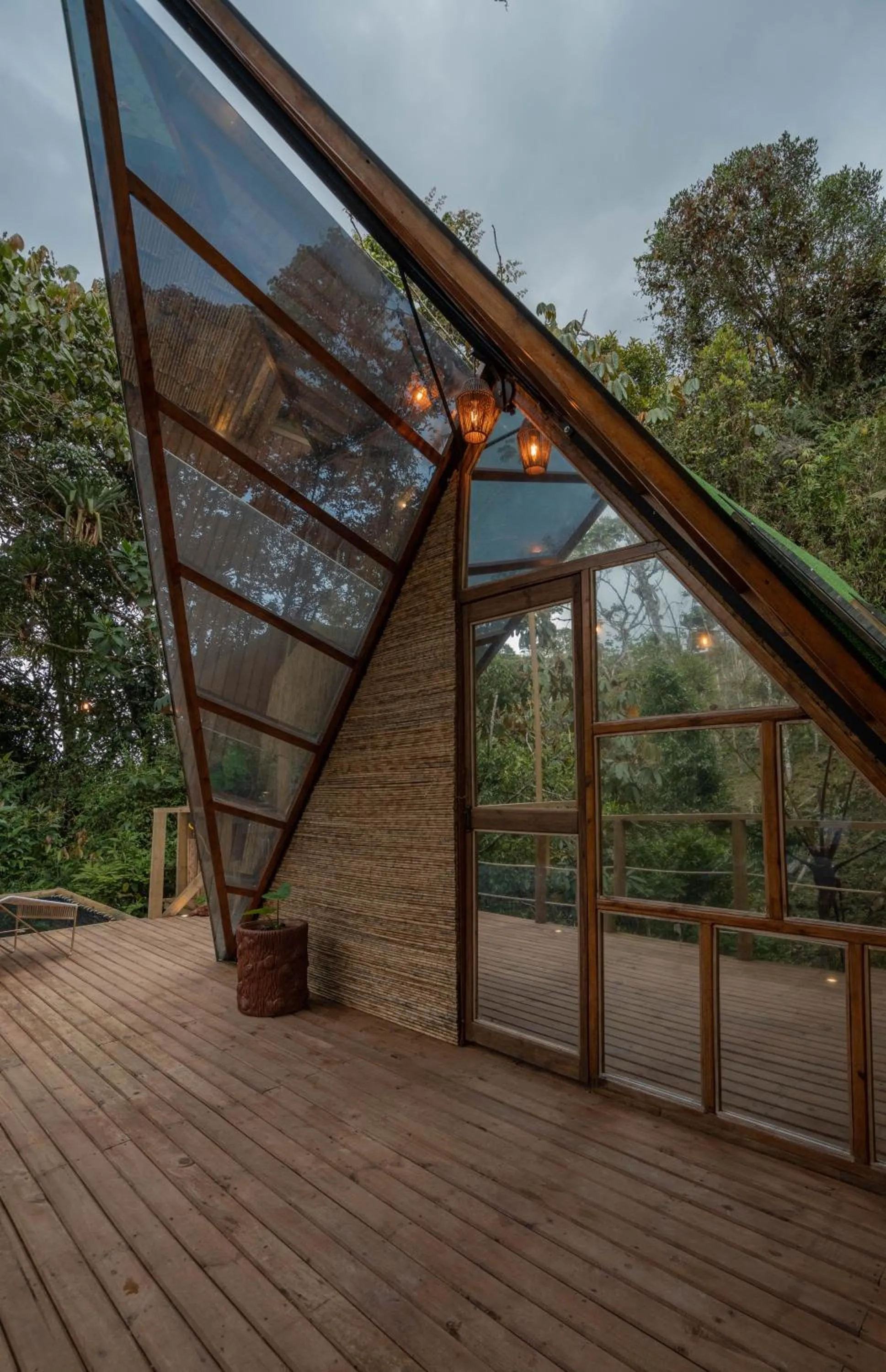 Property building in BubbleSky Glamping Guatapé