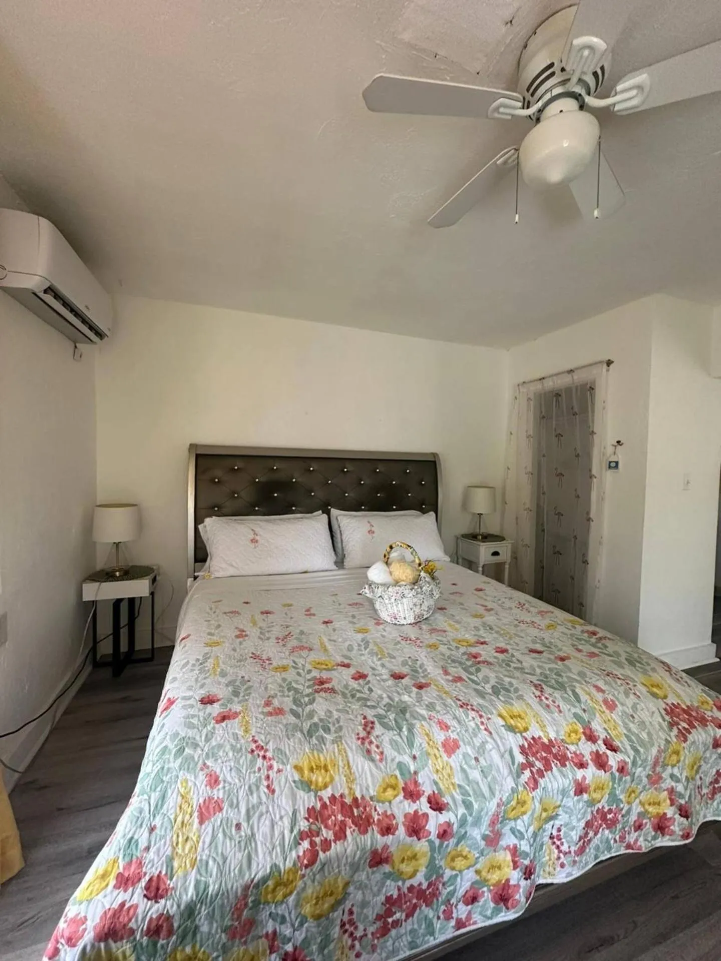 Bed in Olive Studio Apart unit 2 by PMI