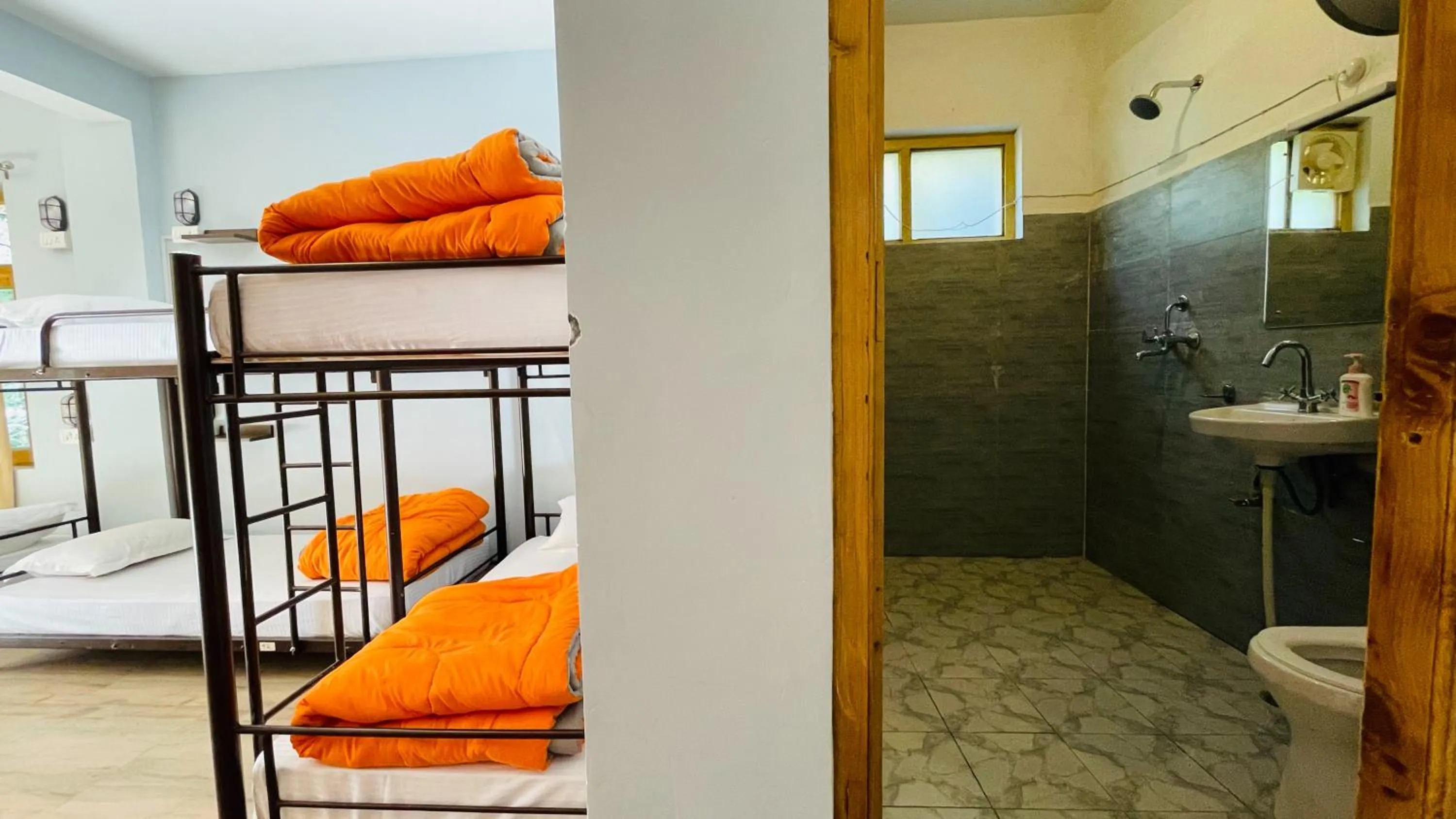 bunk bed, Bed in Madpackers Jibhi - Of Streamsides & Waterfalls