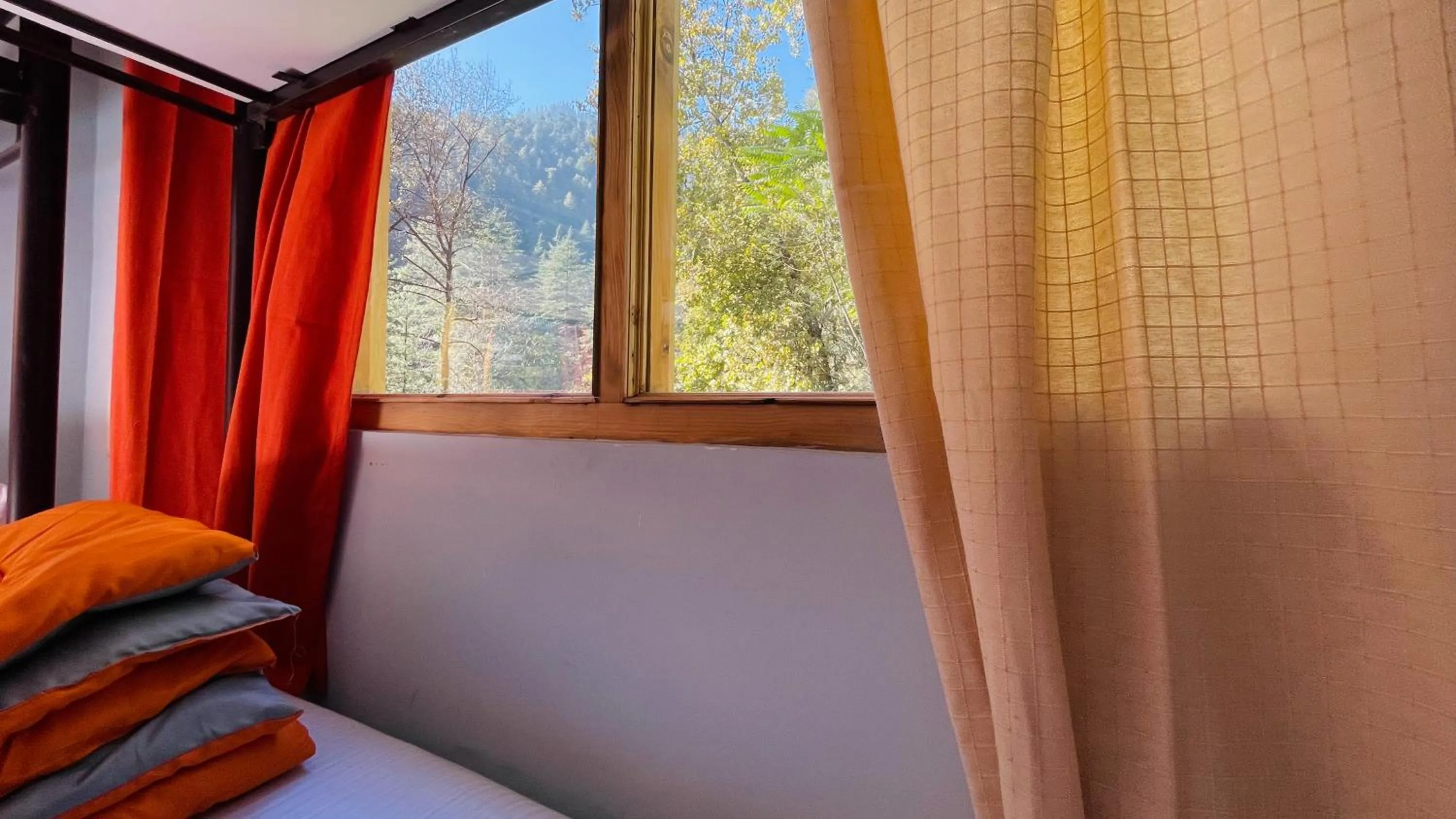 Photo of the whole room in Madpackers Jibhi - Of Streamsides & Waterfalls