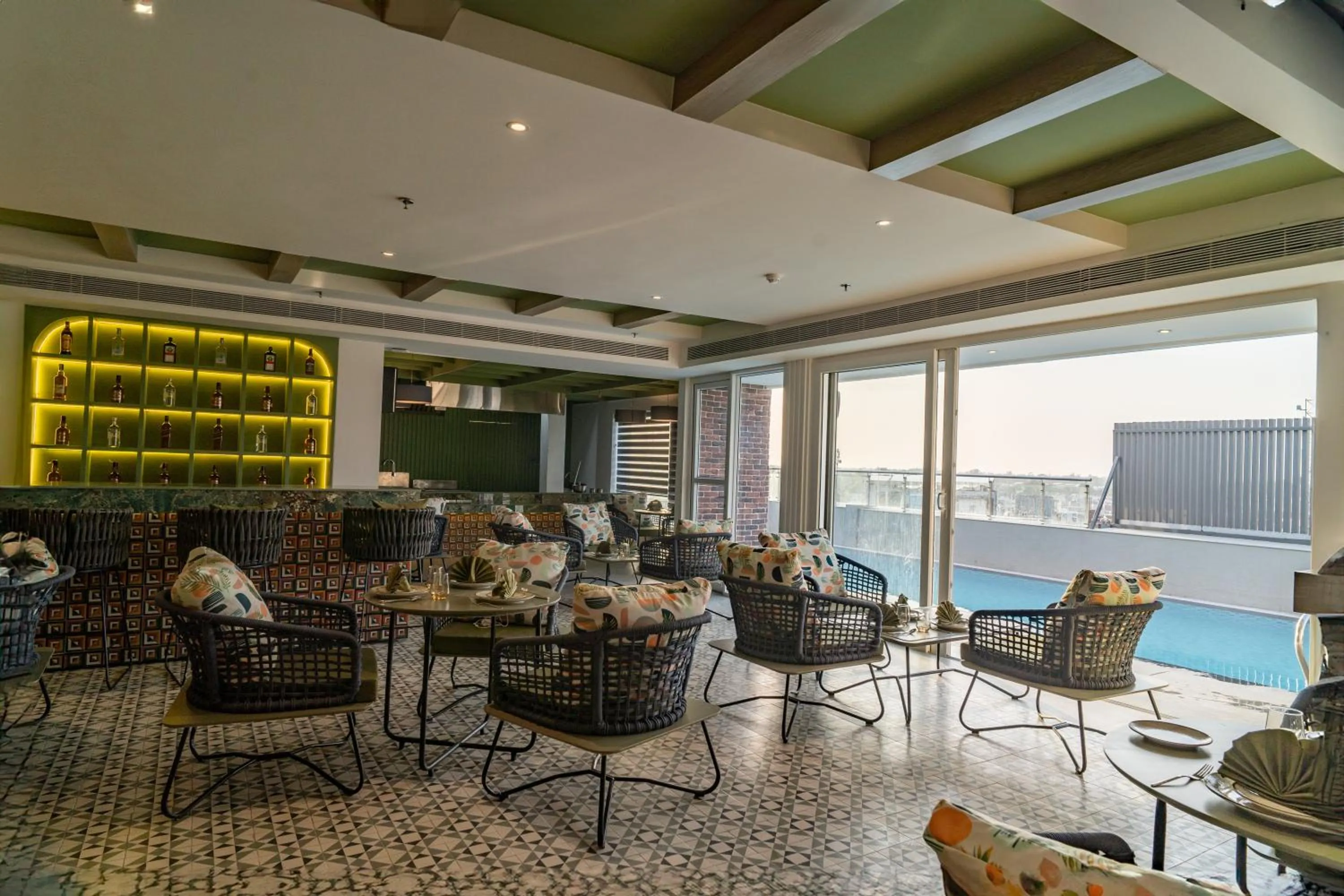 Pool view, Restaurant/Places to Eat in Regenta Place Amritsar by Royal Orchid Hotels Limited