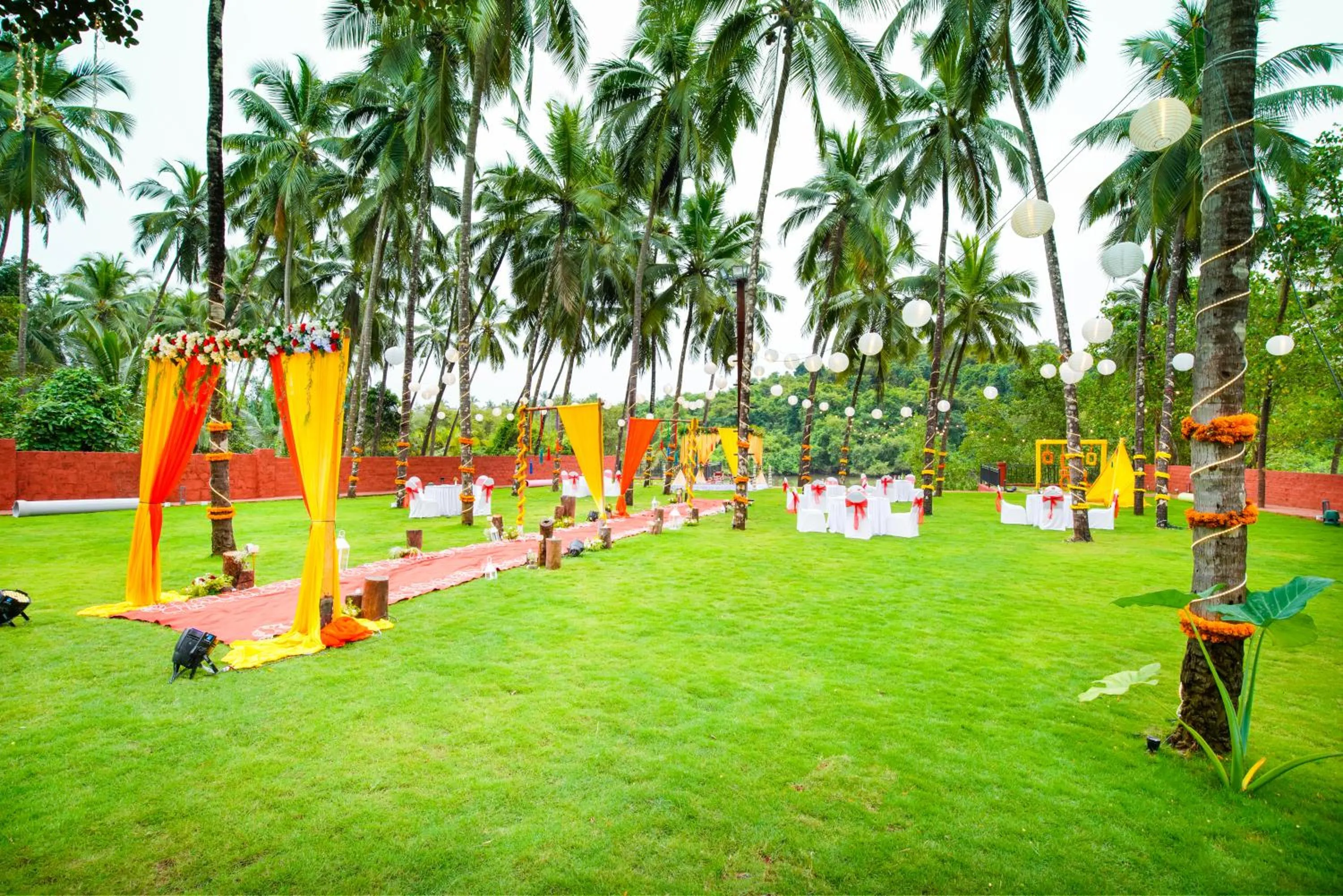Garden in Amoravida By 7 Apple Resorts, Goa