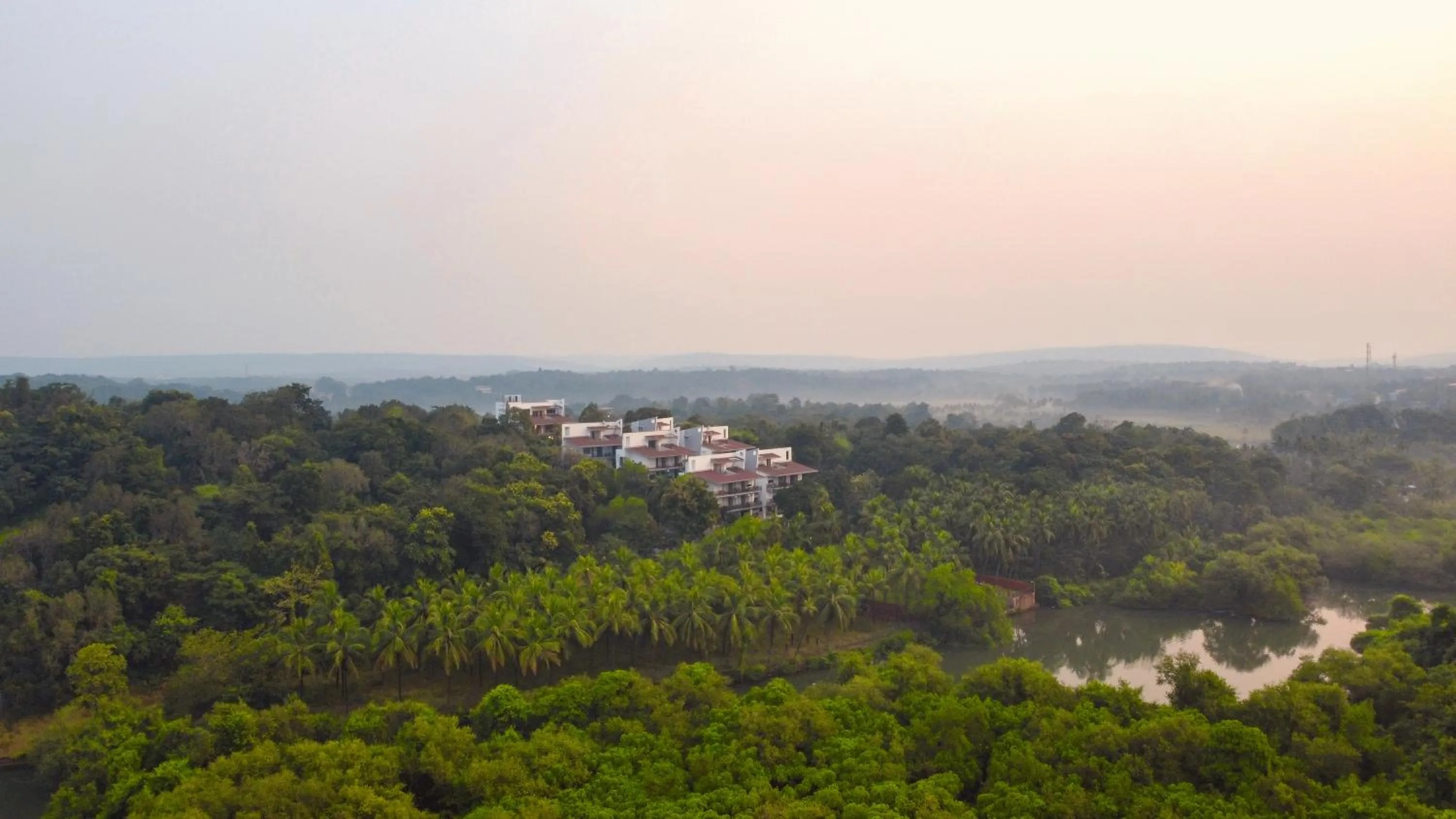 Bird's eye view in Amoravida By 7 Apple Resorts, Goa