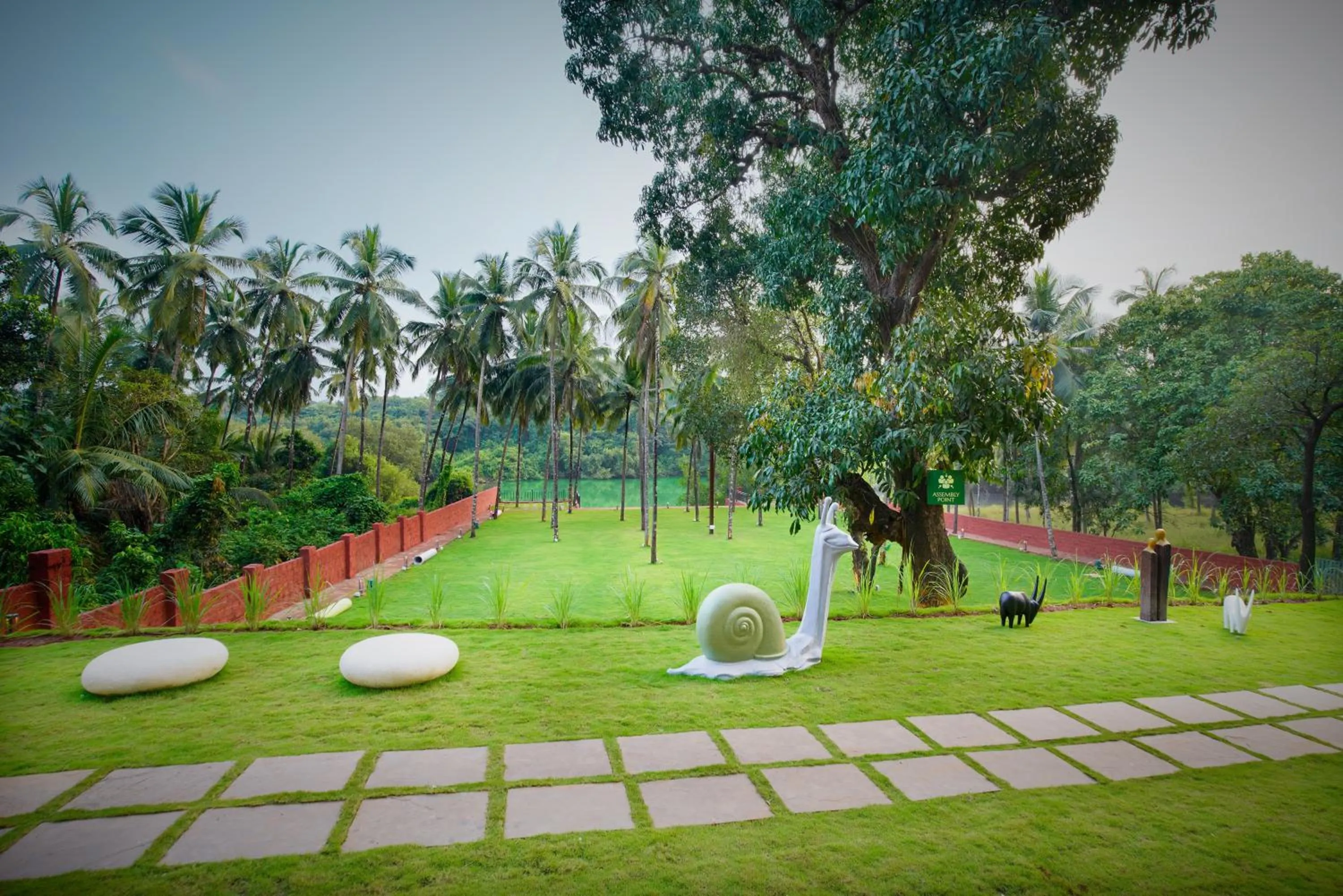 Children play ground in Amoravida By 7 Apple Resorts, Goa
