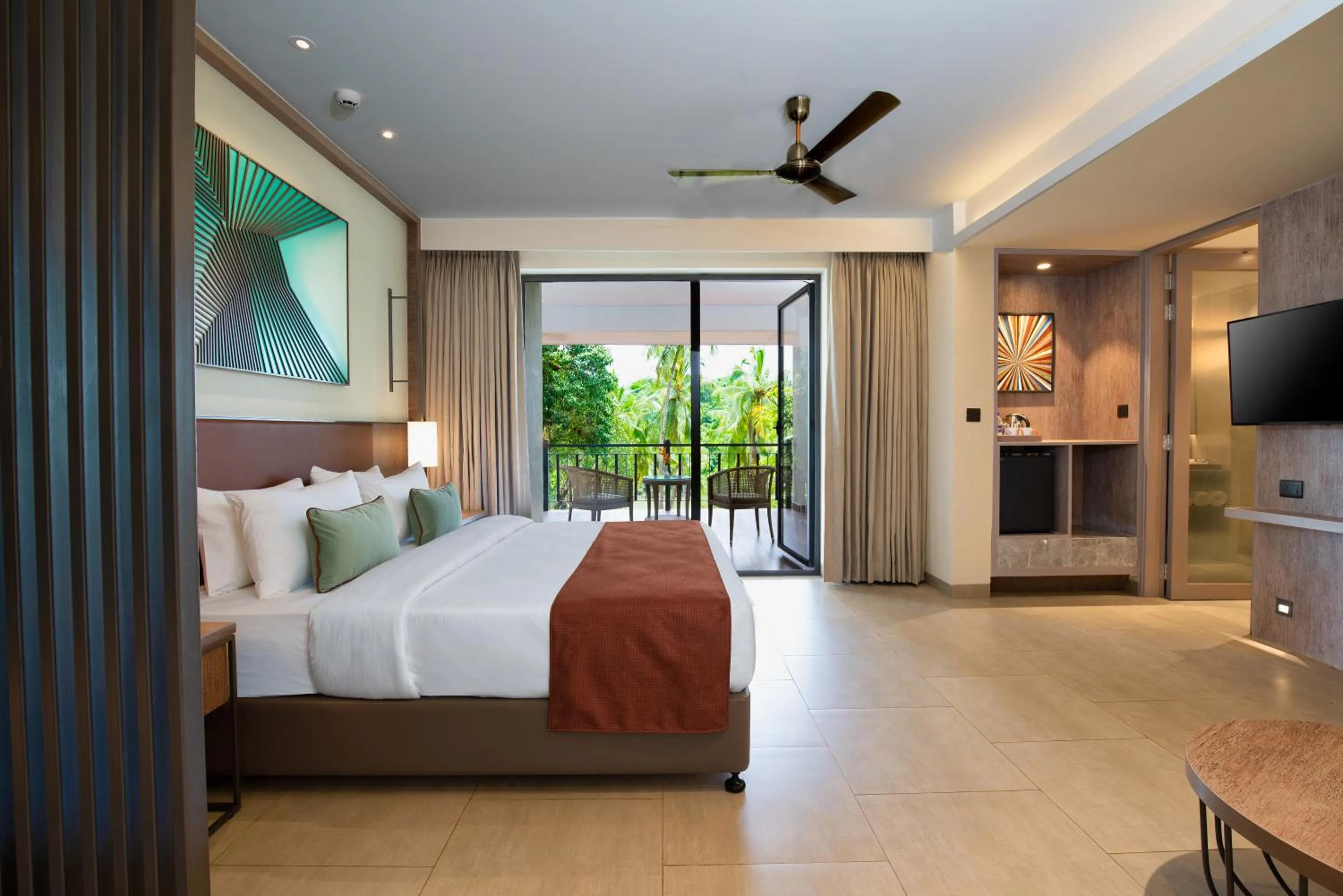 Photo of the whole room, Bed in Amoravida By 7 Apple Resorts, Goa