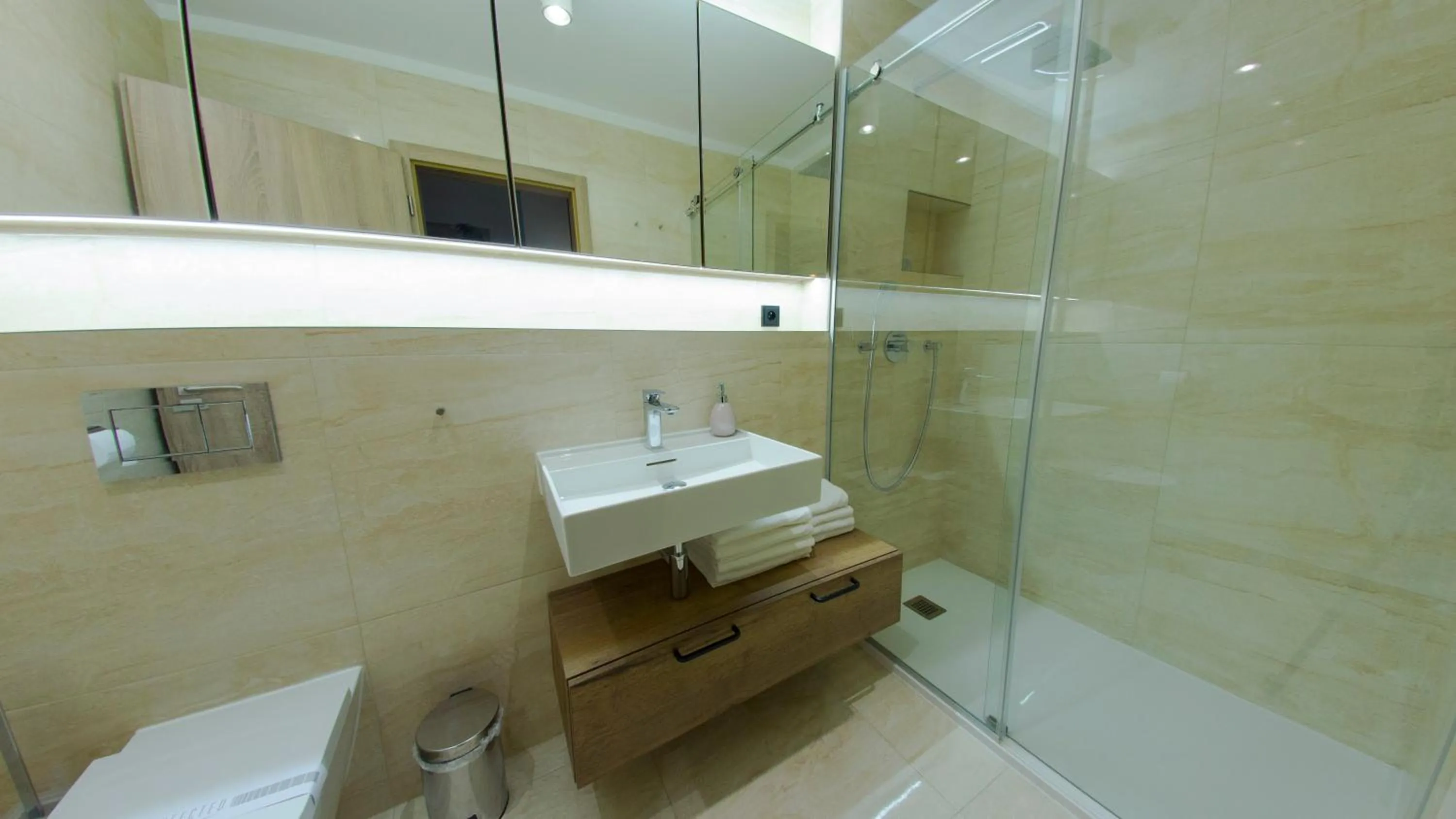 Shower in Hotel Praha