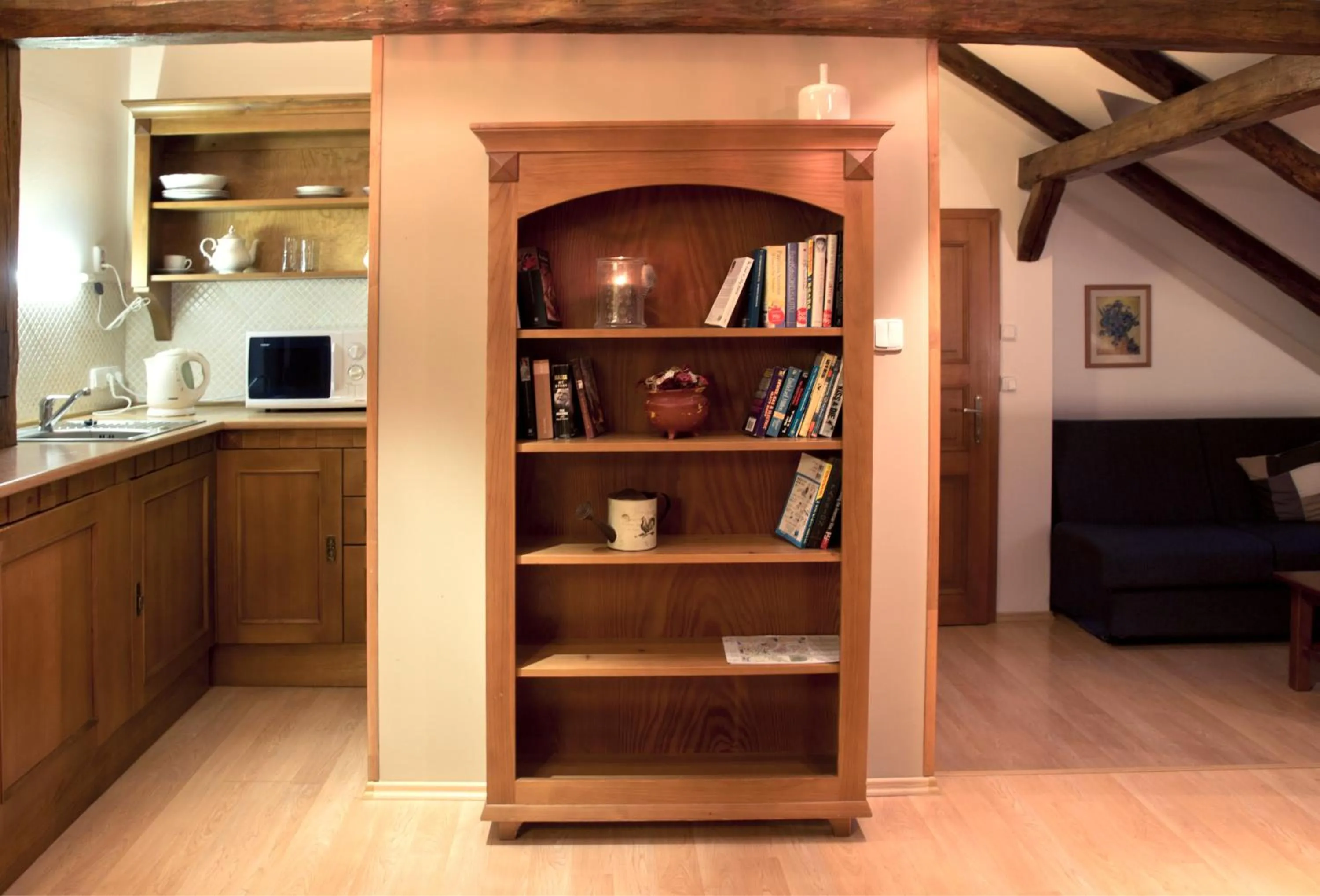 Library in Castle View Apartments