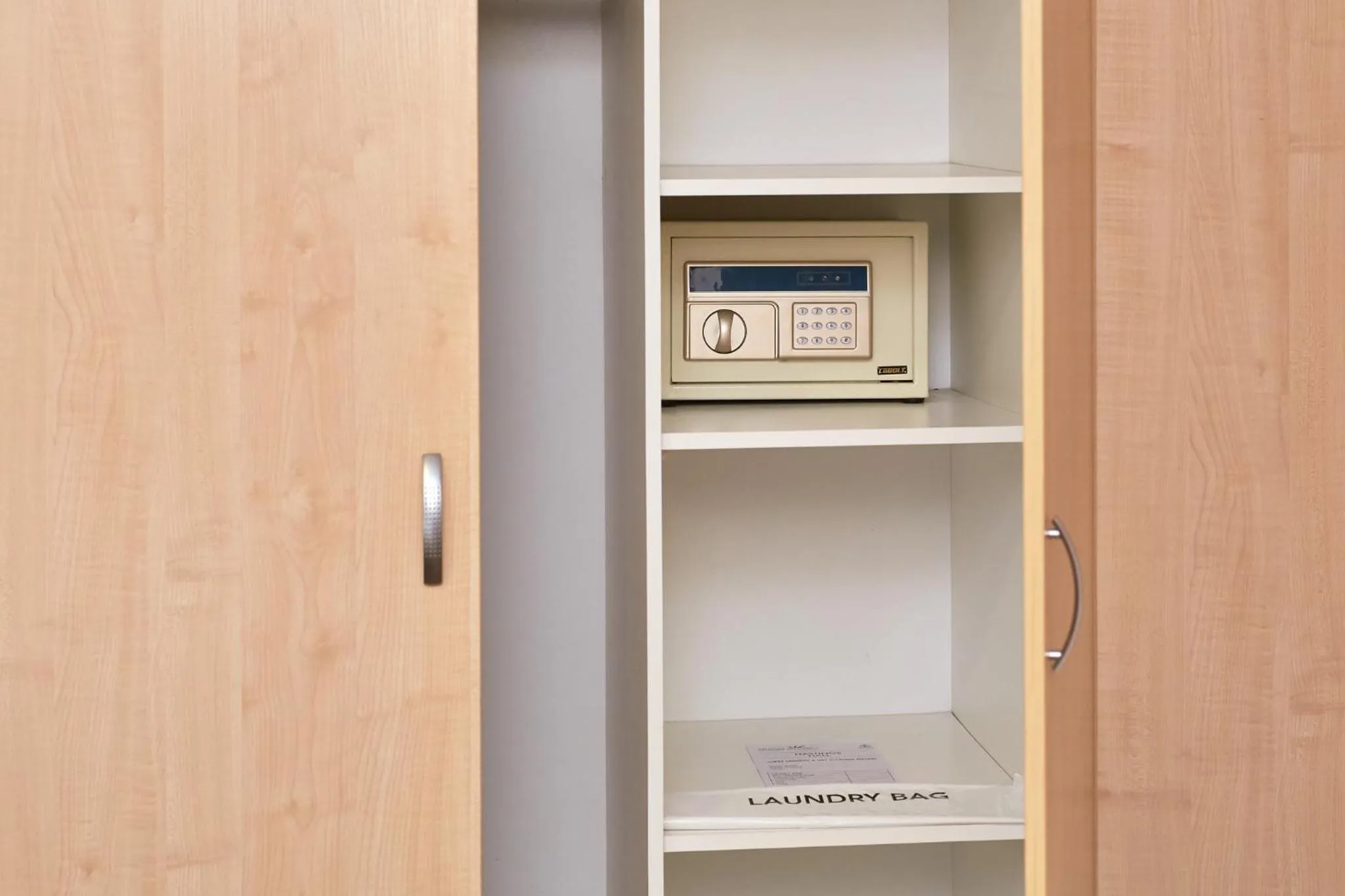 safe in First Group Hastings Hall