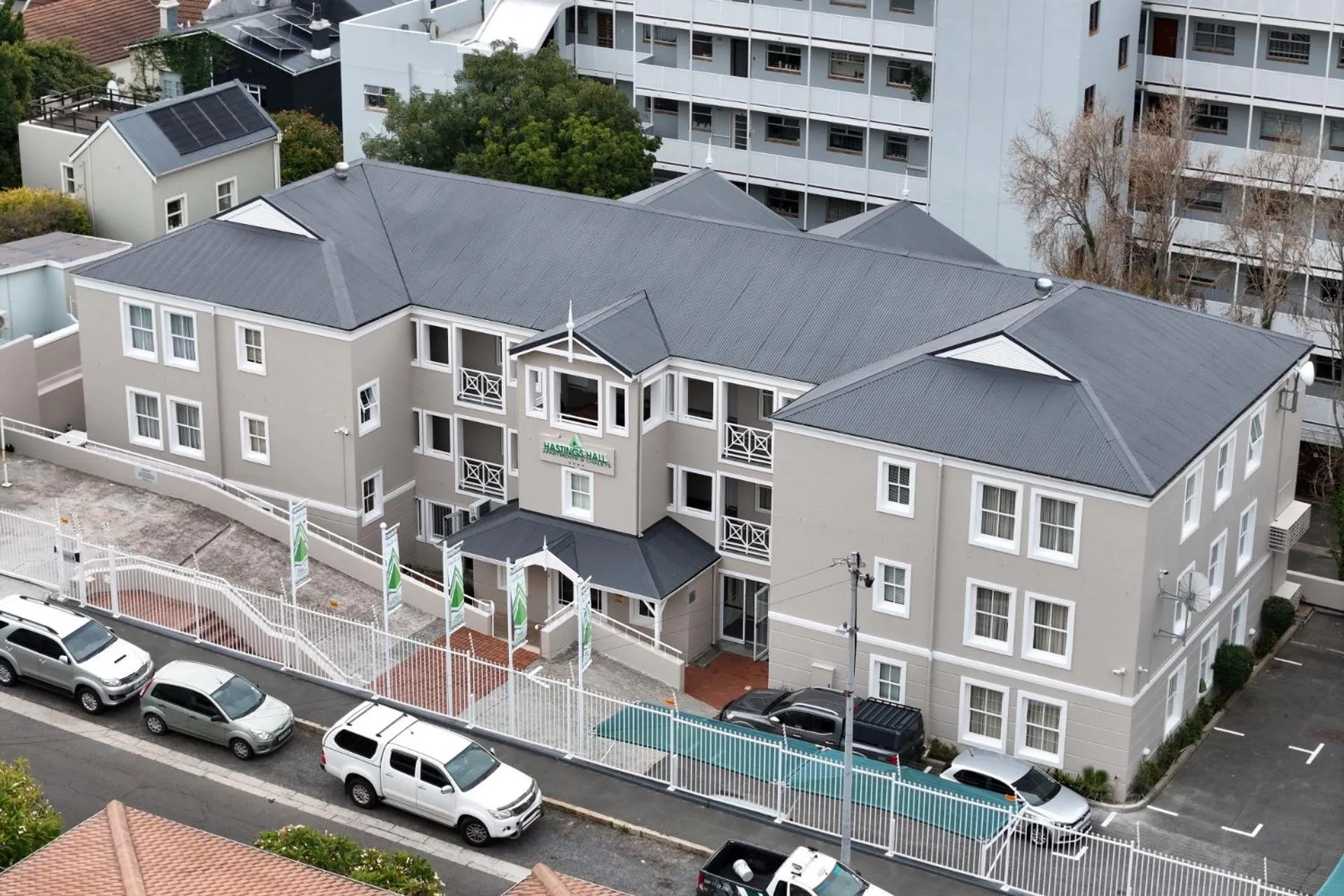 Property building in First Group Hastings Hall
