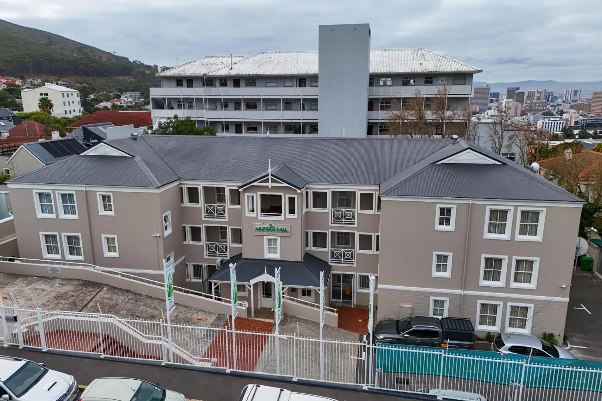 Property building in First Group Hastings Hall