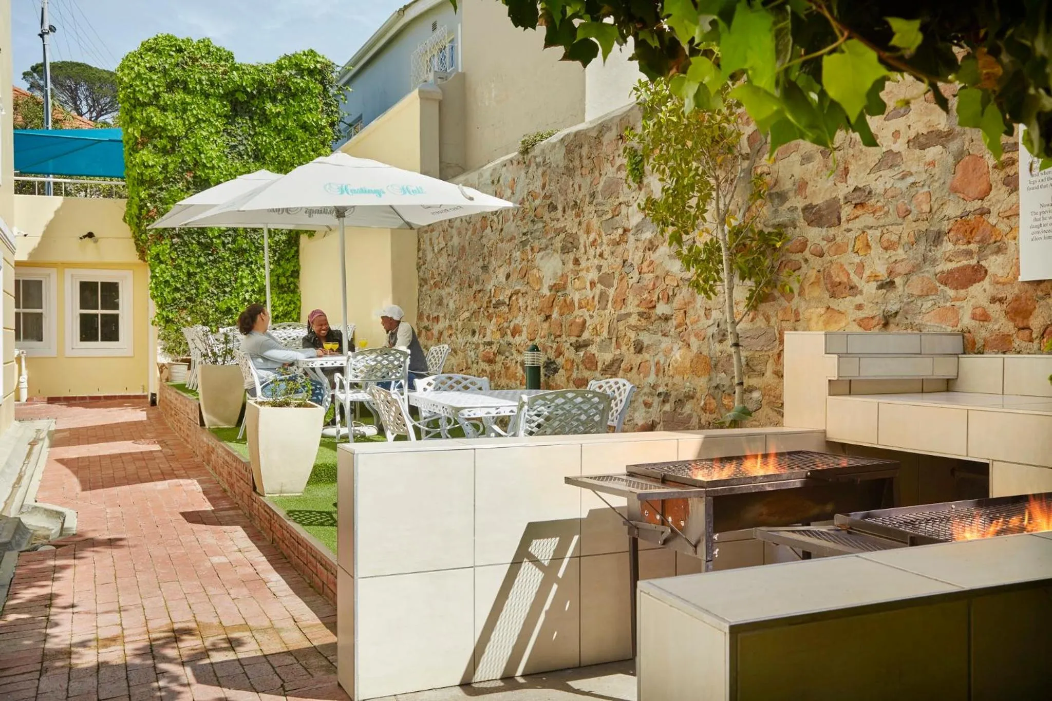 BBQ facilities in First Group Hastings Hall