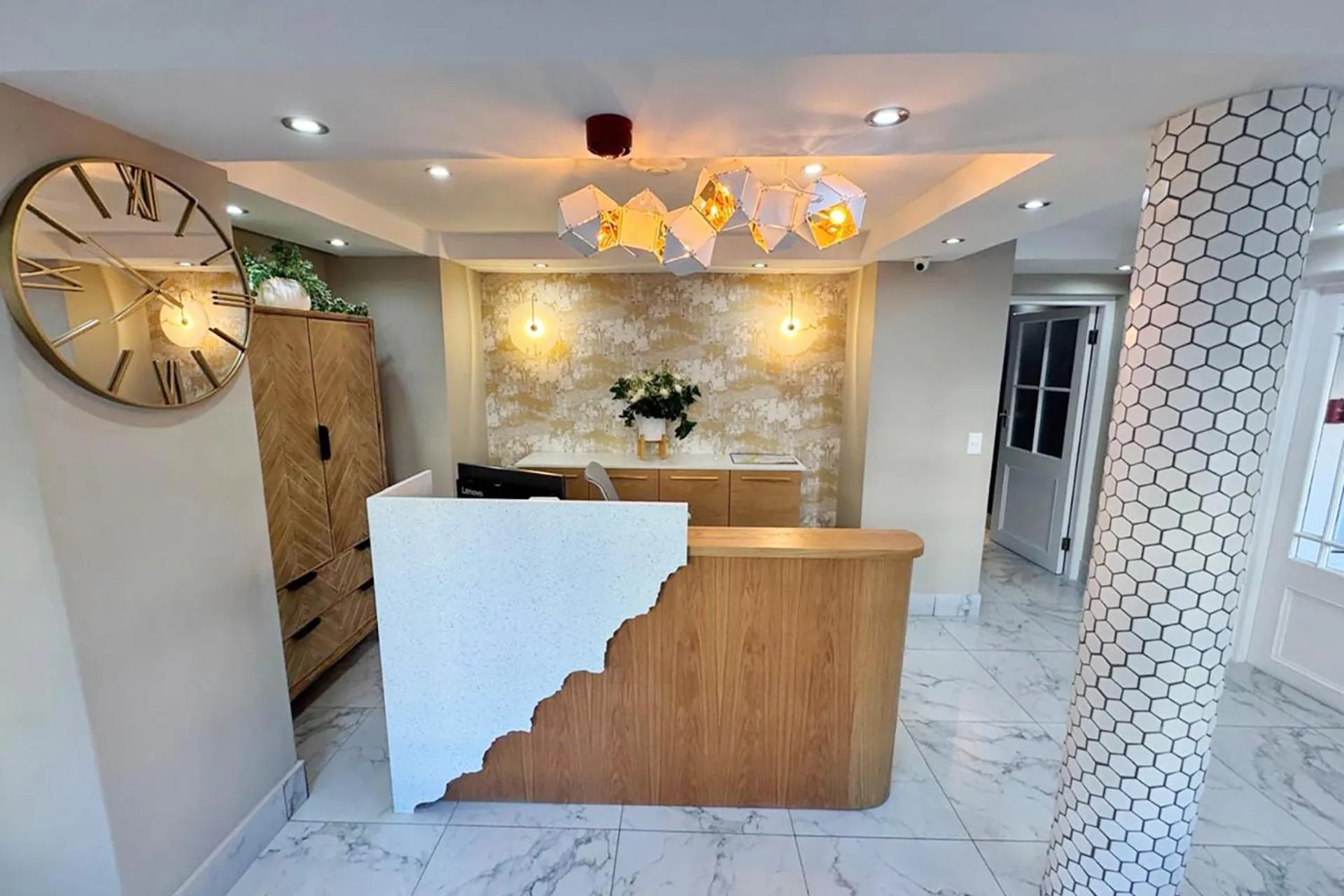 Lobby or reception in First Group Hastings Hall