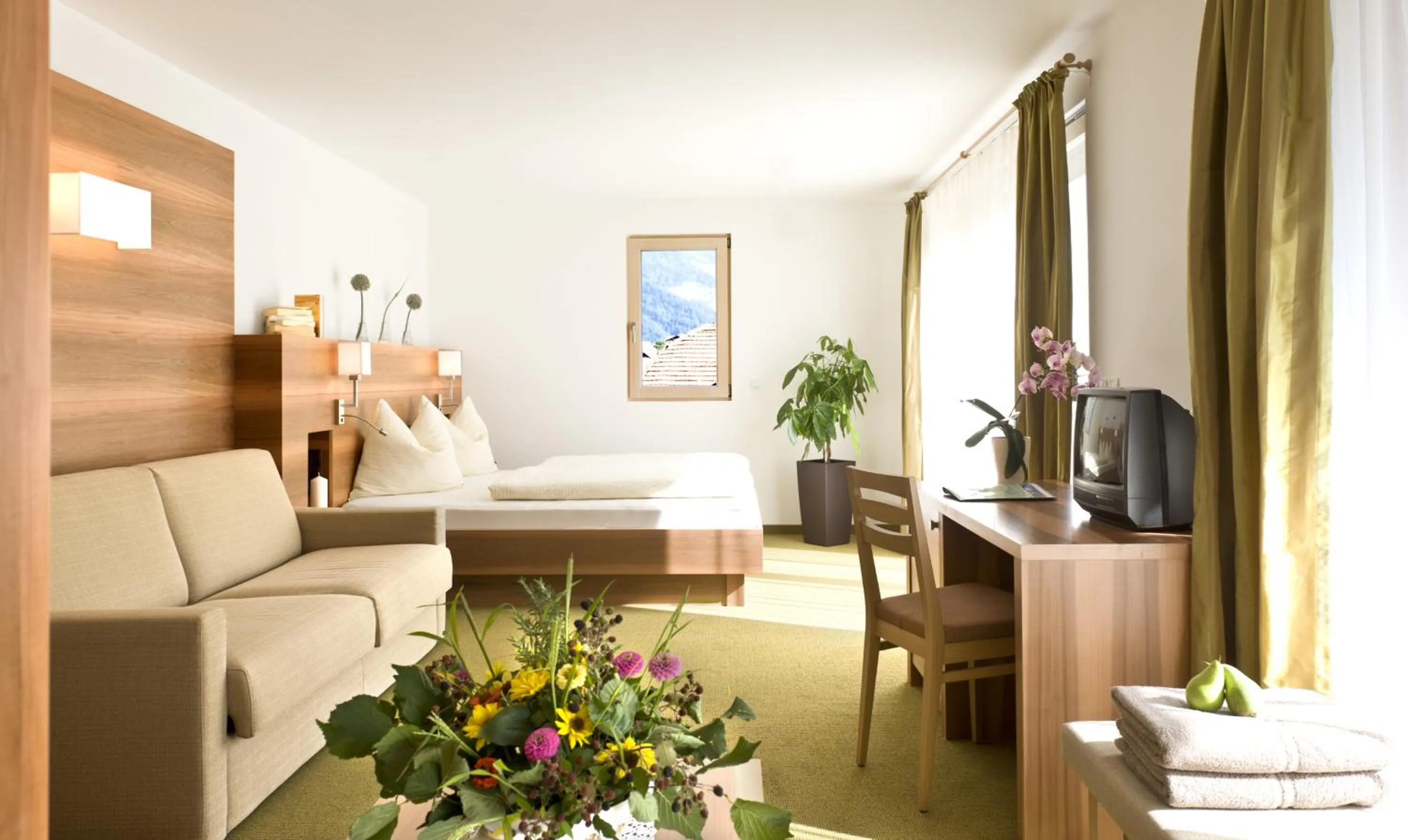 Photo of the whole room in mittendorf klimaresidence