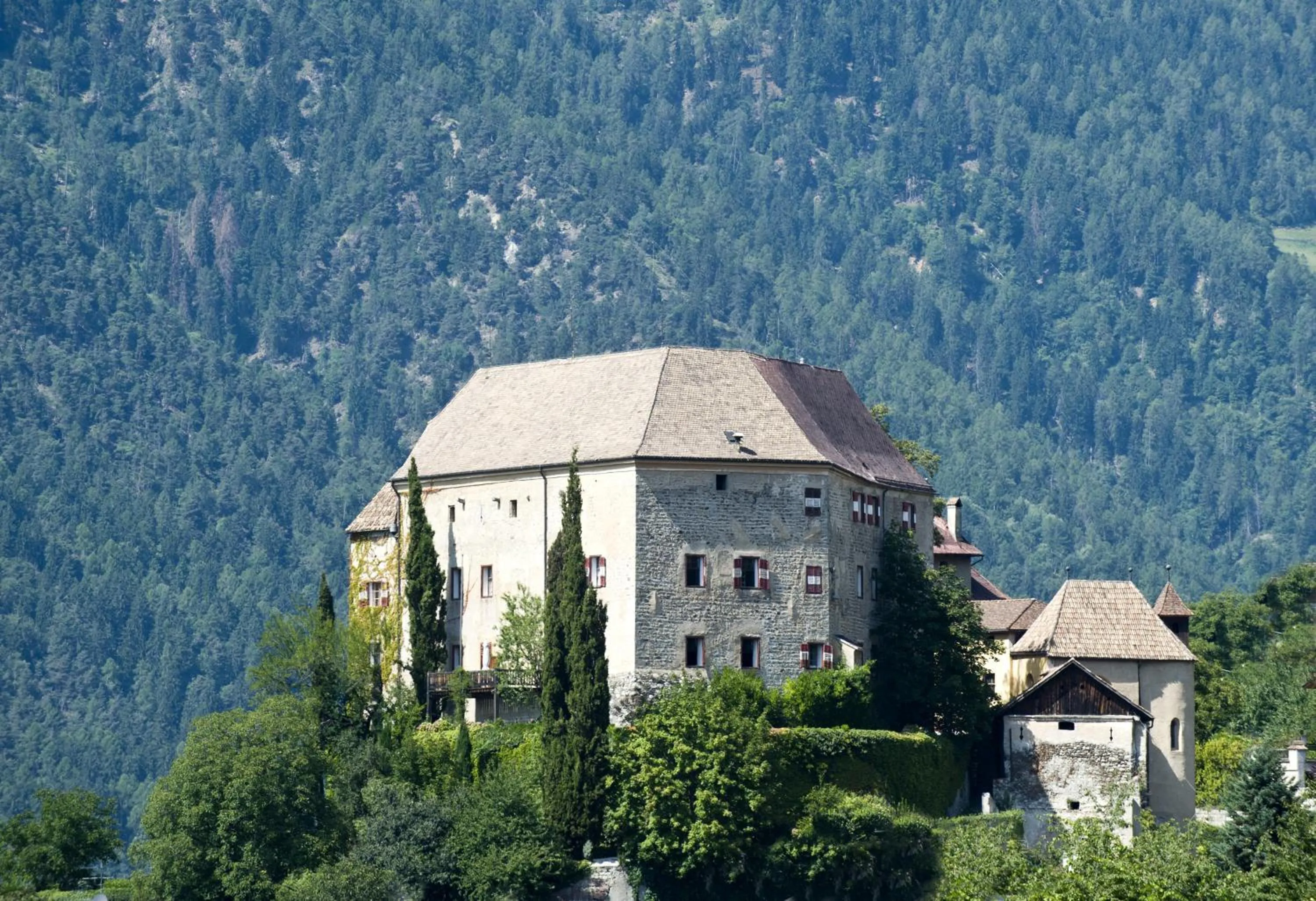 Bird's eye view in mittendorf klimaresidence