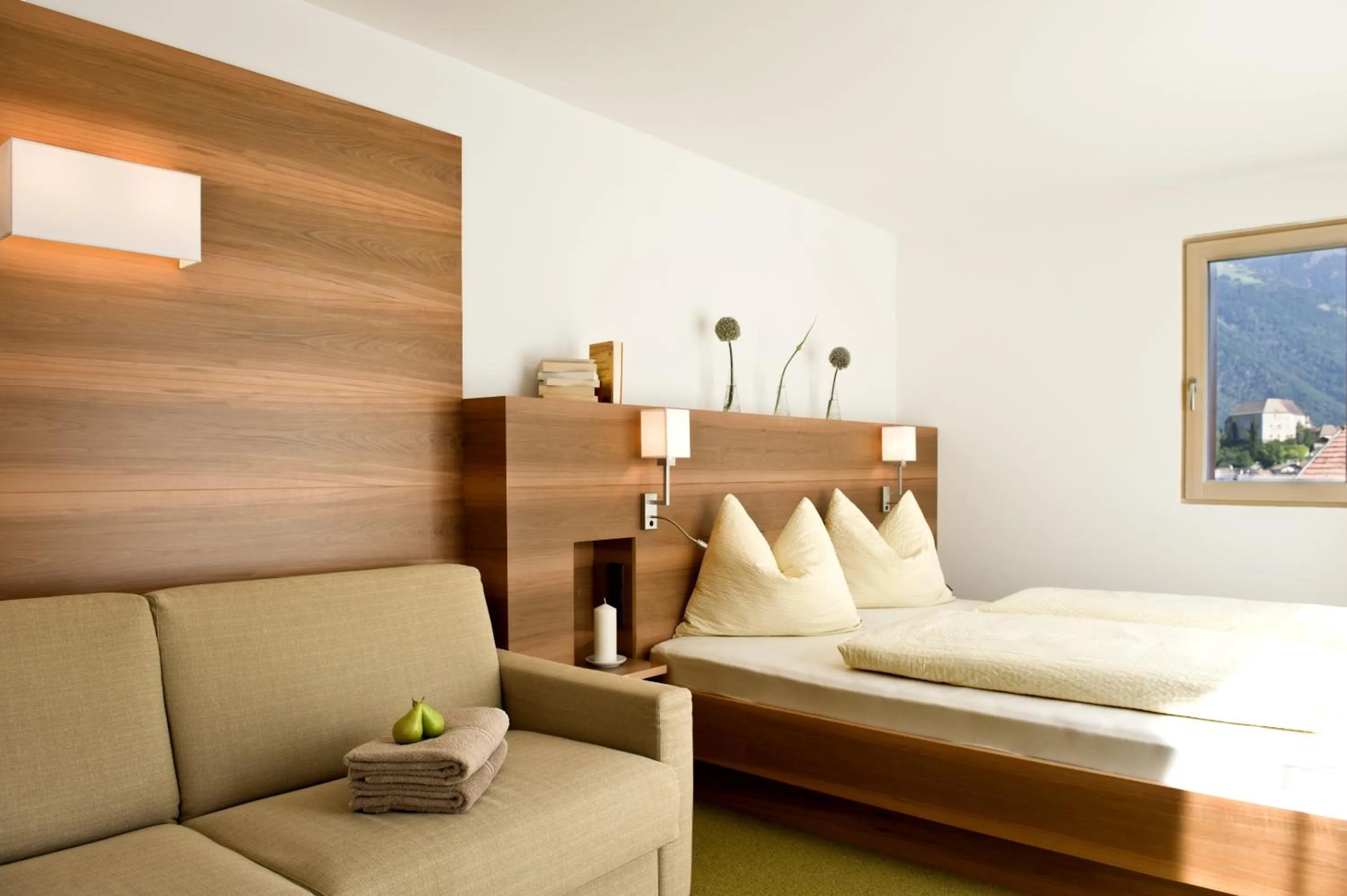 Bedroom, Bed in mittendorf klimaresidence