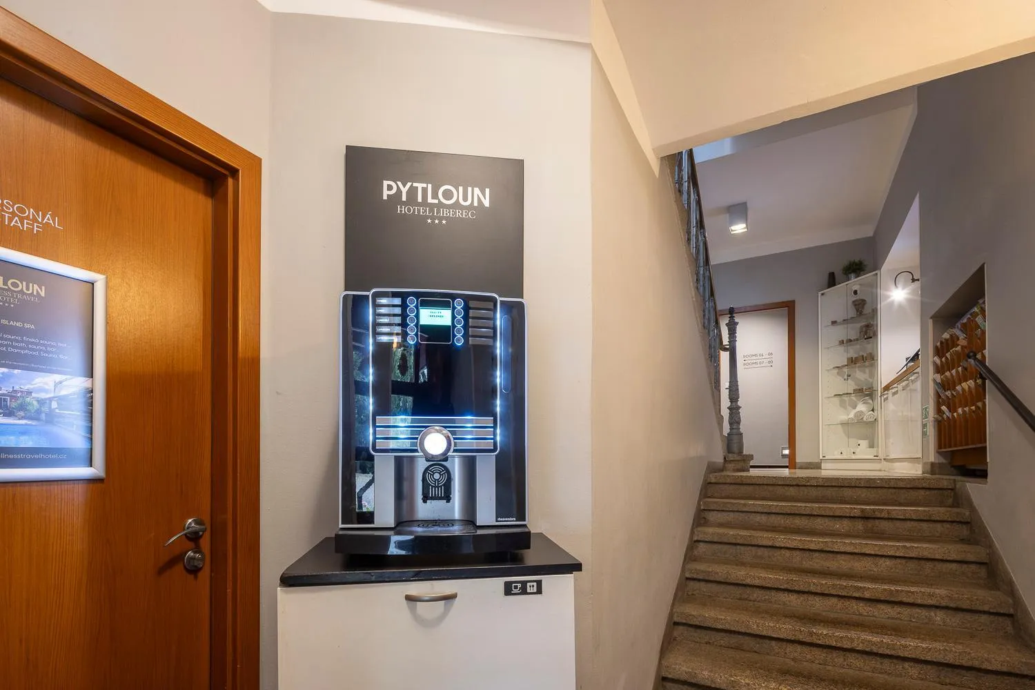 Property building in Pytloun Self Check-in Hotel Liberec
