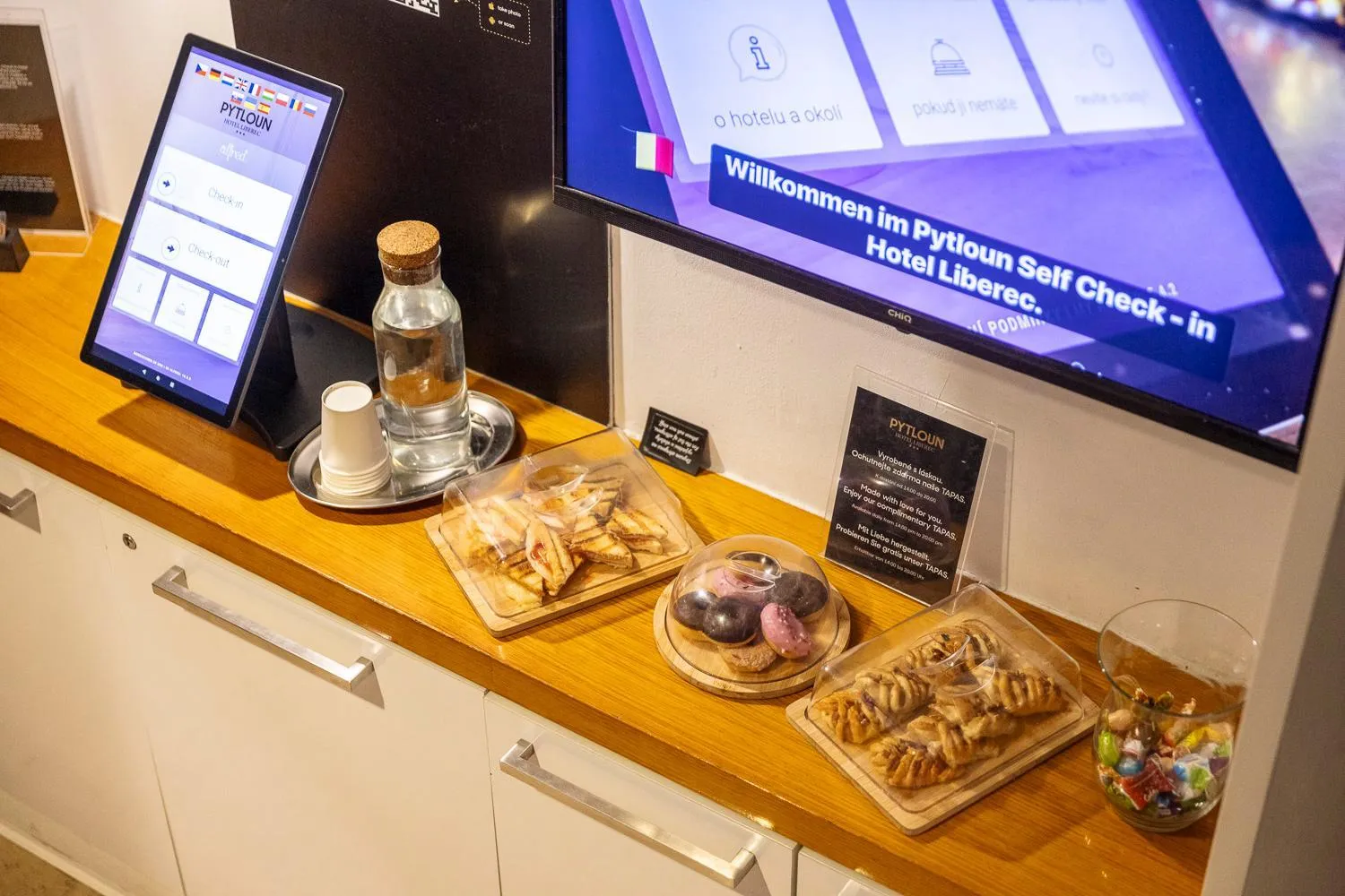 Food in Pytloun Self Check-in Hotel Liberec