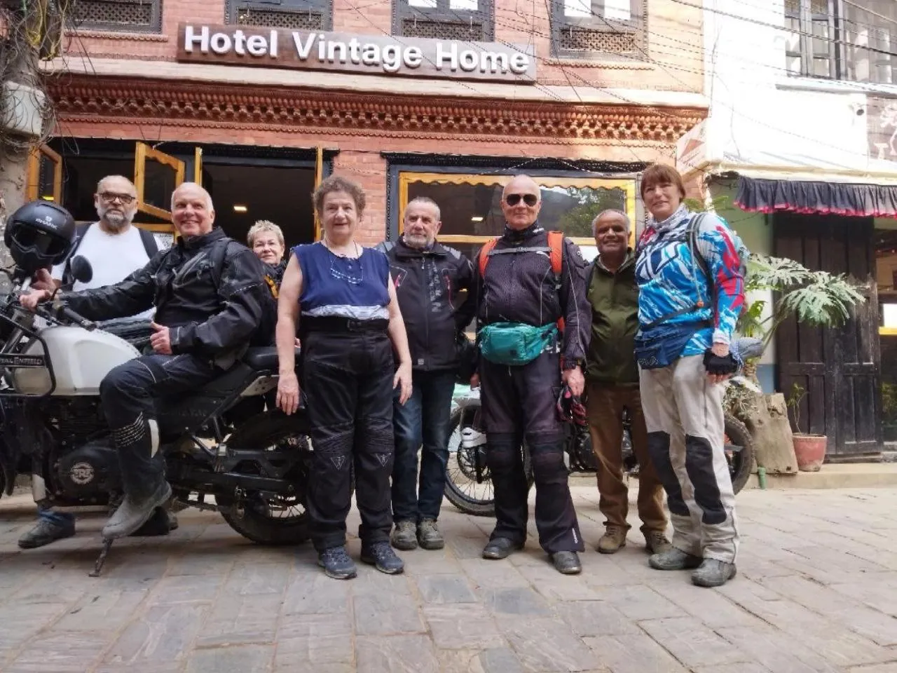 City view in Hotel vintage Home