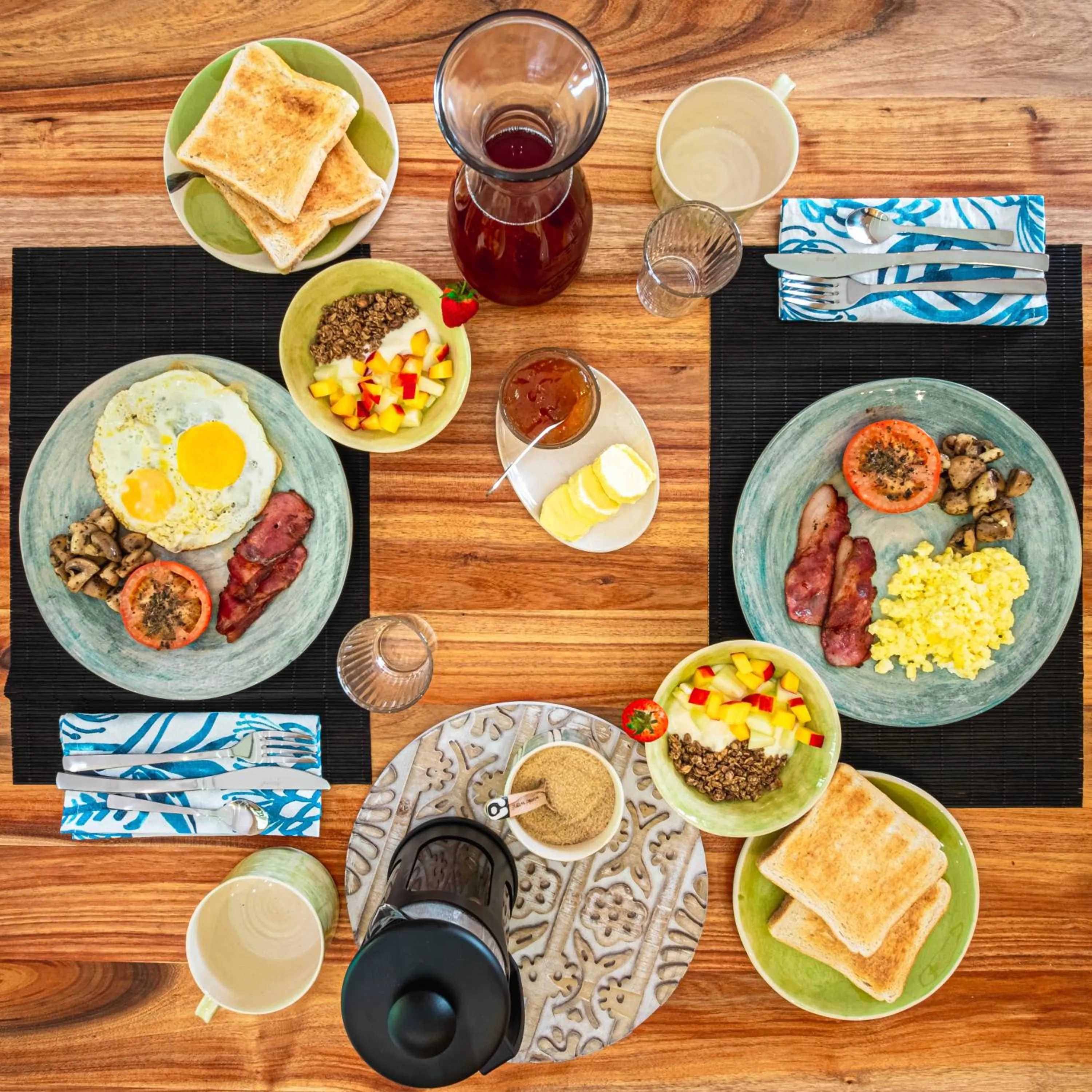 Food in BWHALE guest house B&B