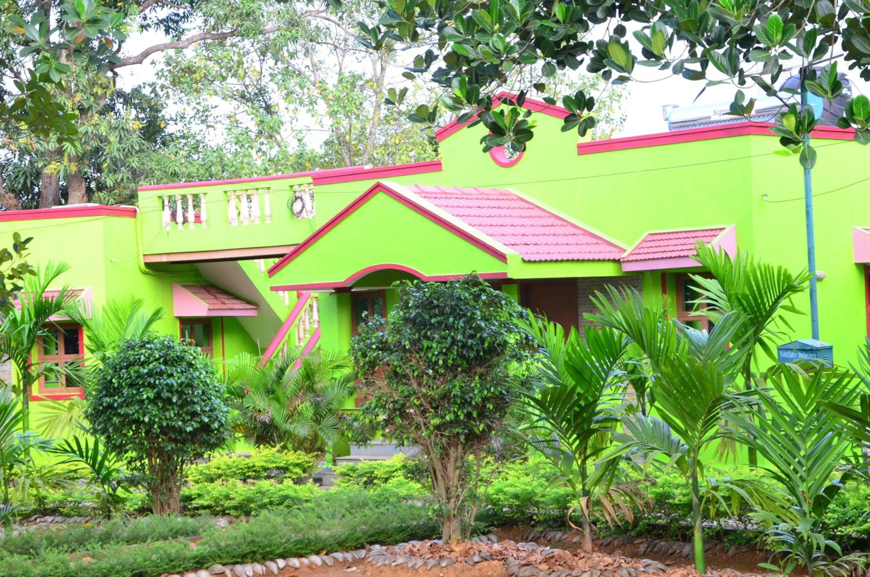 Property building in Sunny's Serenity Resort