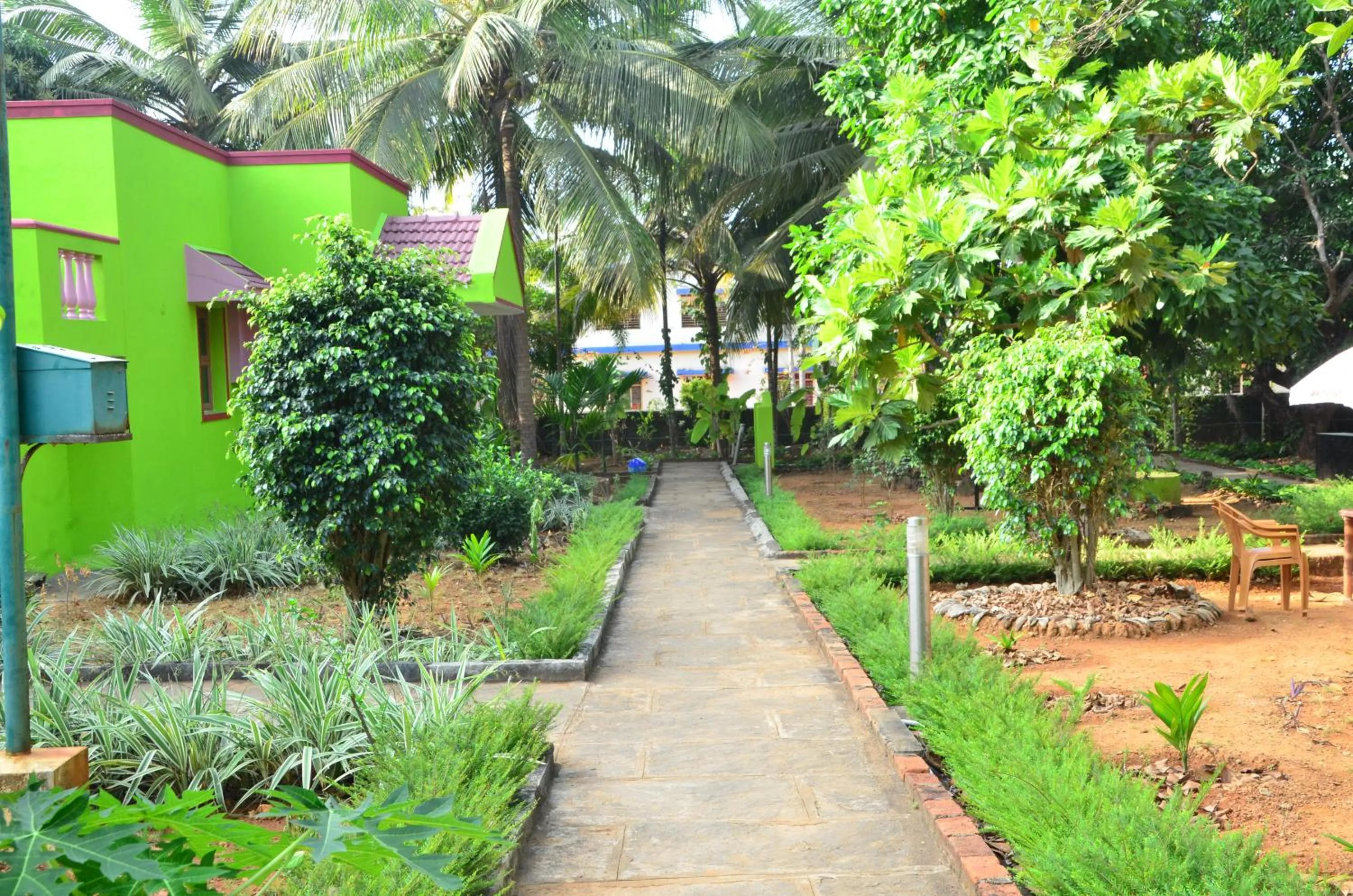 Property building in Sunny's Serenity Resort