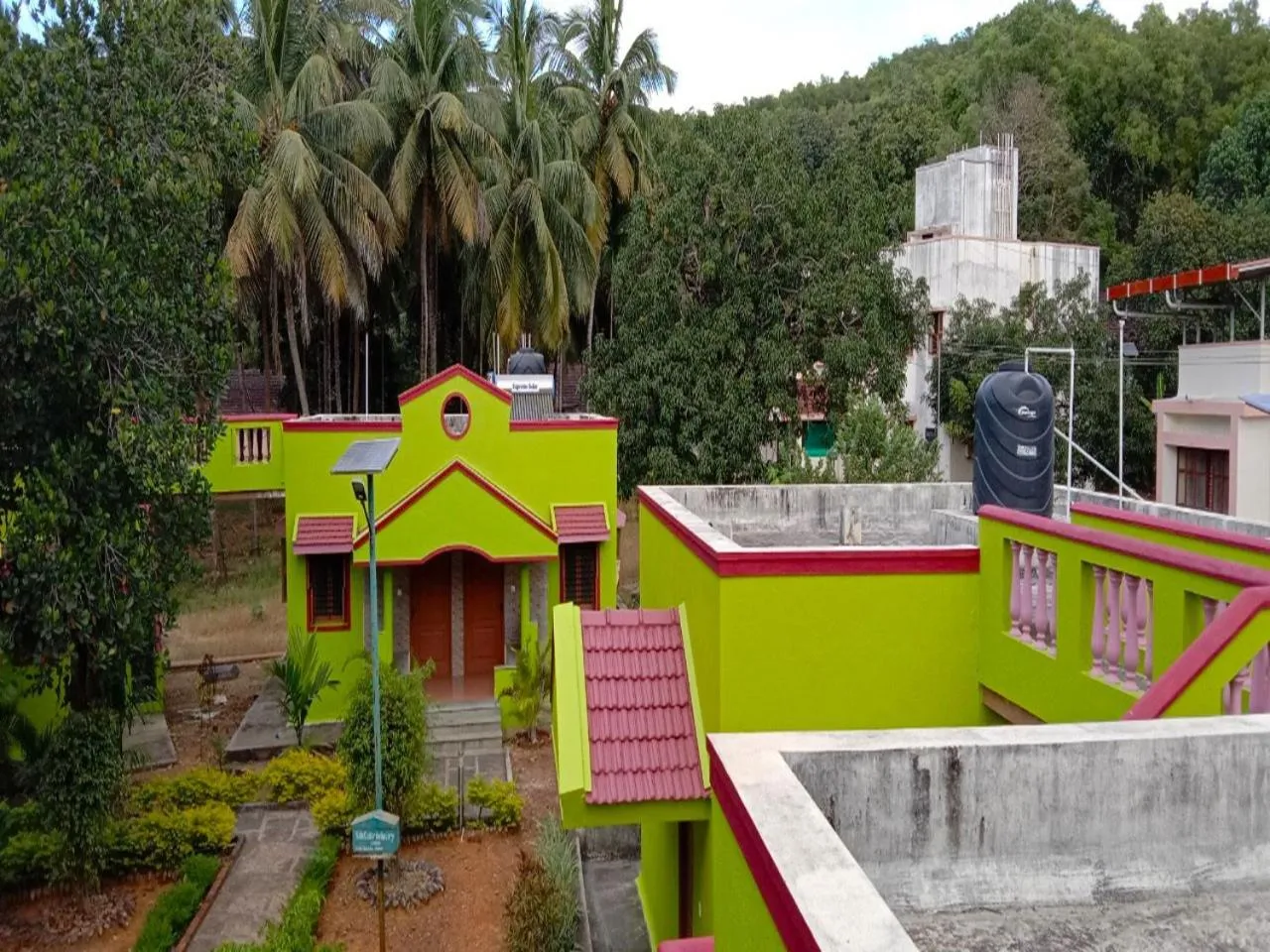 Property building in Sunny's Serenity Resort